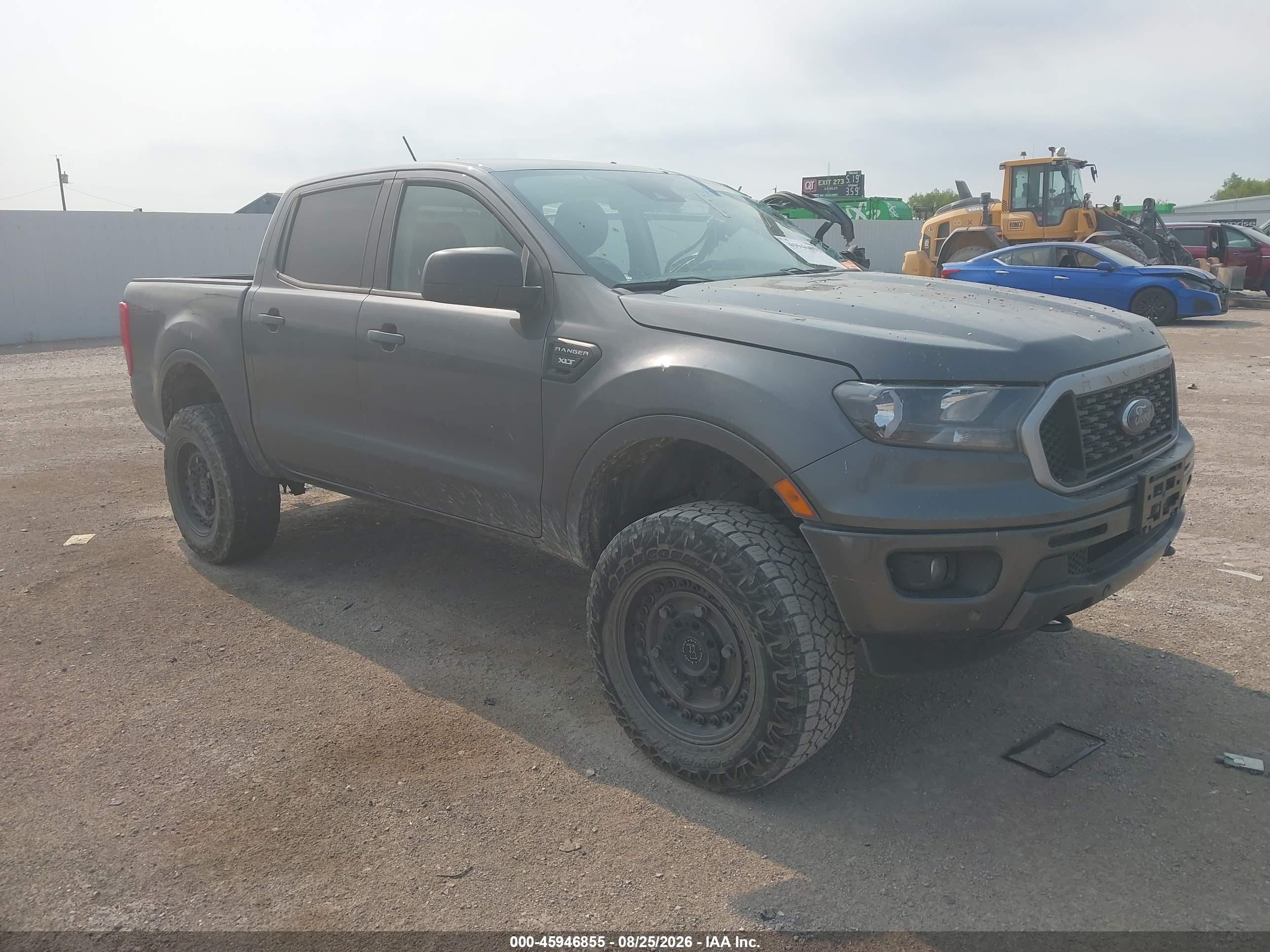 2019 Ford Ranger VIN 1FTER4FH5KLA20102 — IAAI salvage auction photo