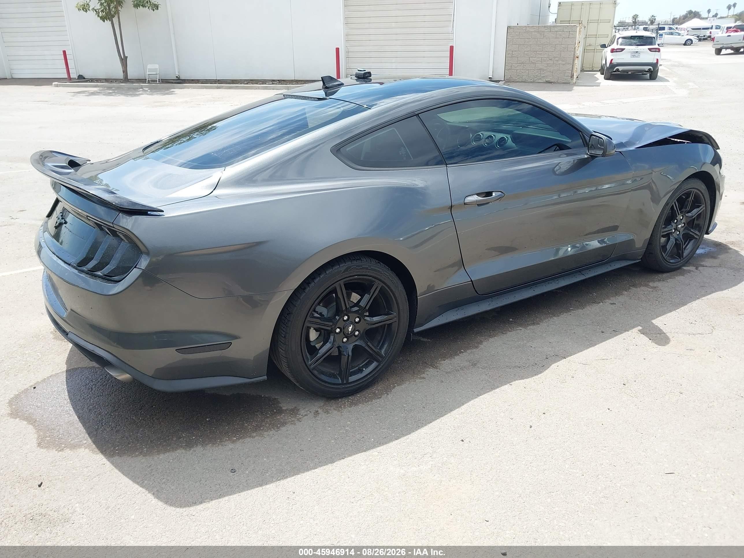 2020 Ford Mustang VIN 1FA6P8TH4L5186676 IAAI salvage auction — Front End, Salvage (California), sold $6,000 on 2026-09-13 (photo 4)