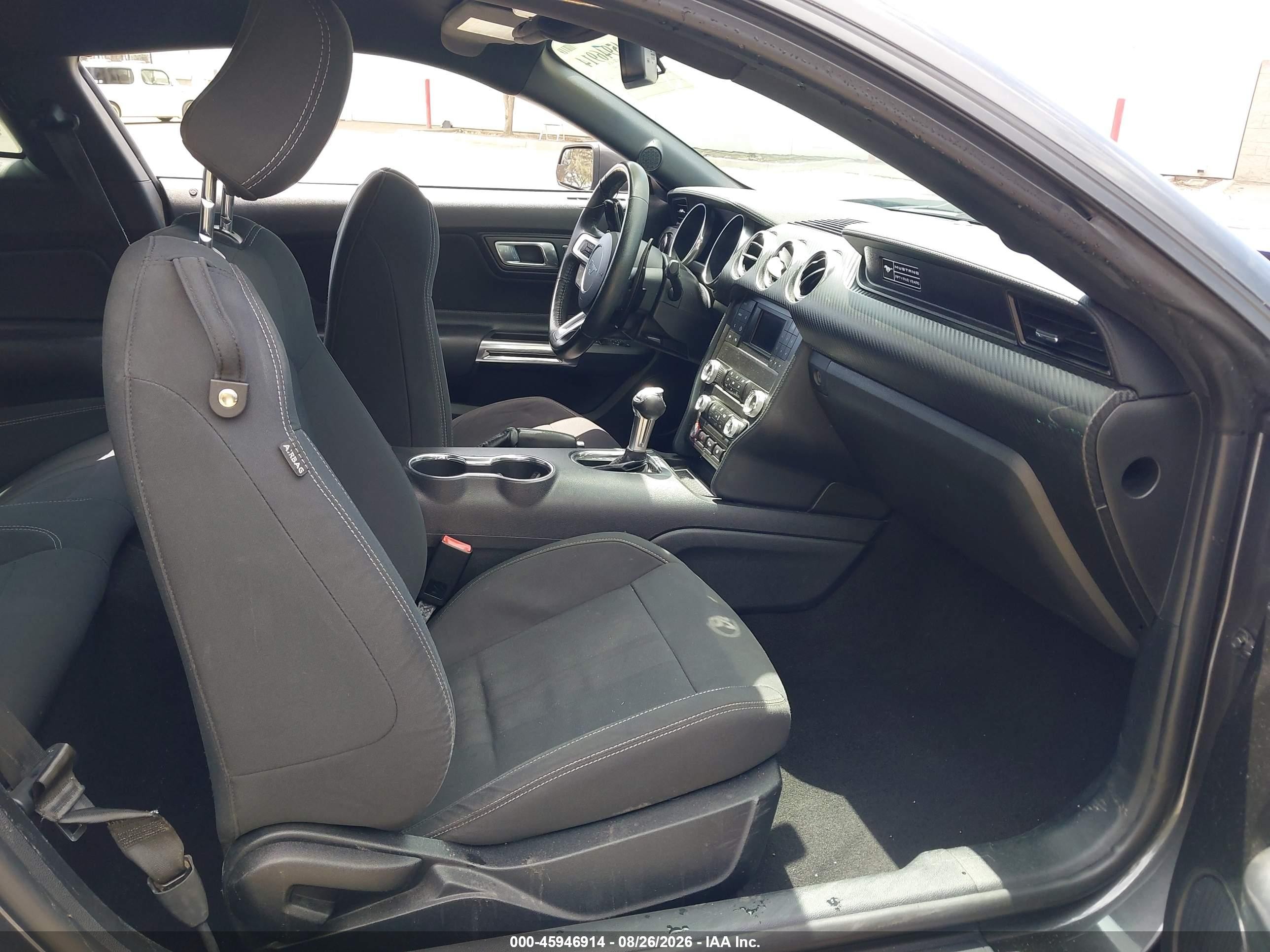 2020 Ford Mustang VIN 1FA6P8TH4L5186676 IAAI salvage auction — Front End, Salvage (California), sold $6,000 on 2026-09-13 (photo 5)