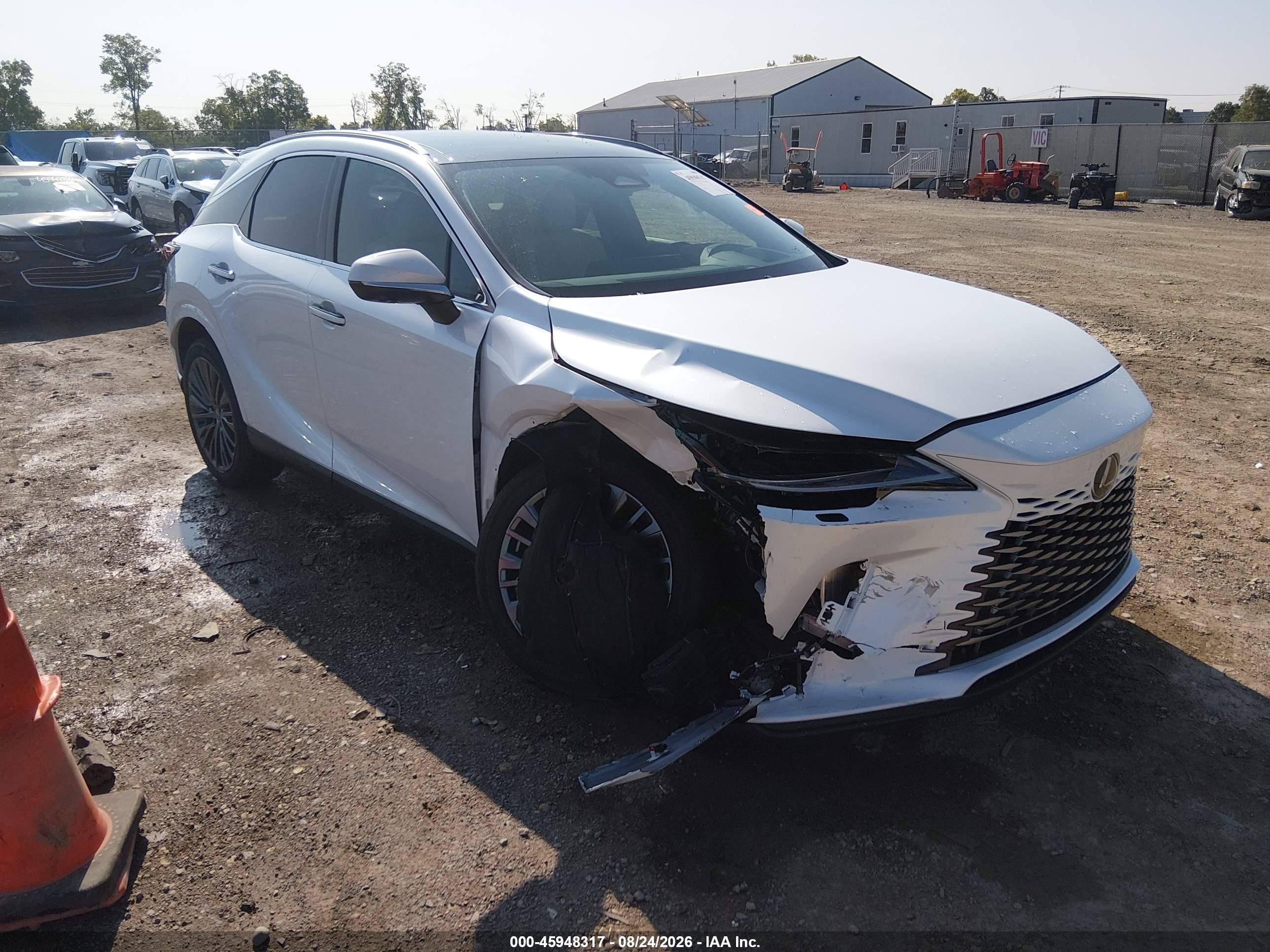 2026 Lexus RX 350h VIN 2T2BBMCAXTC145552 — IAAI salvage auction photo