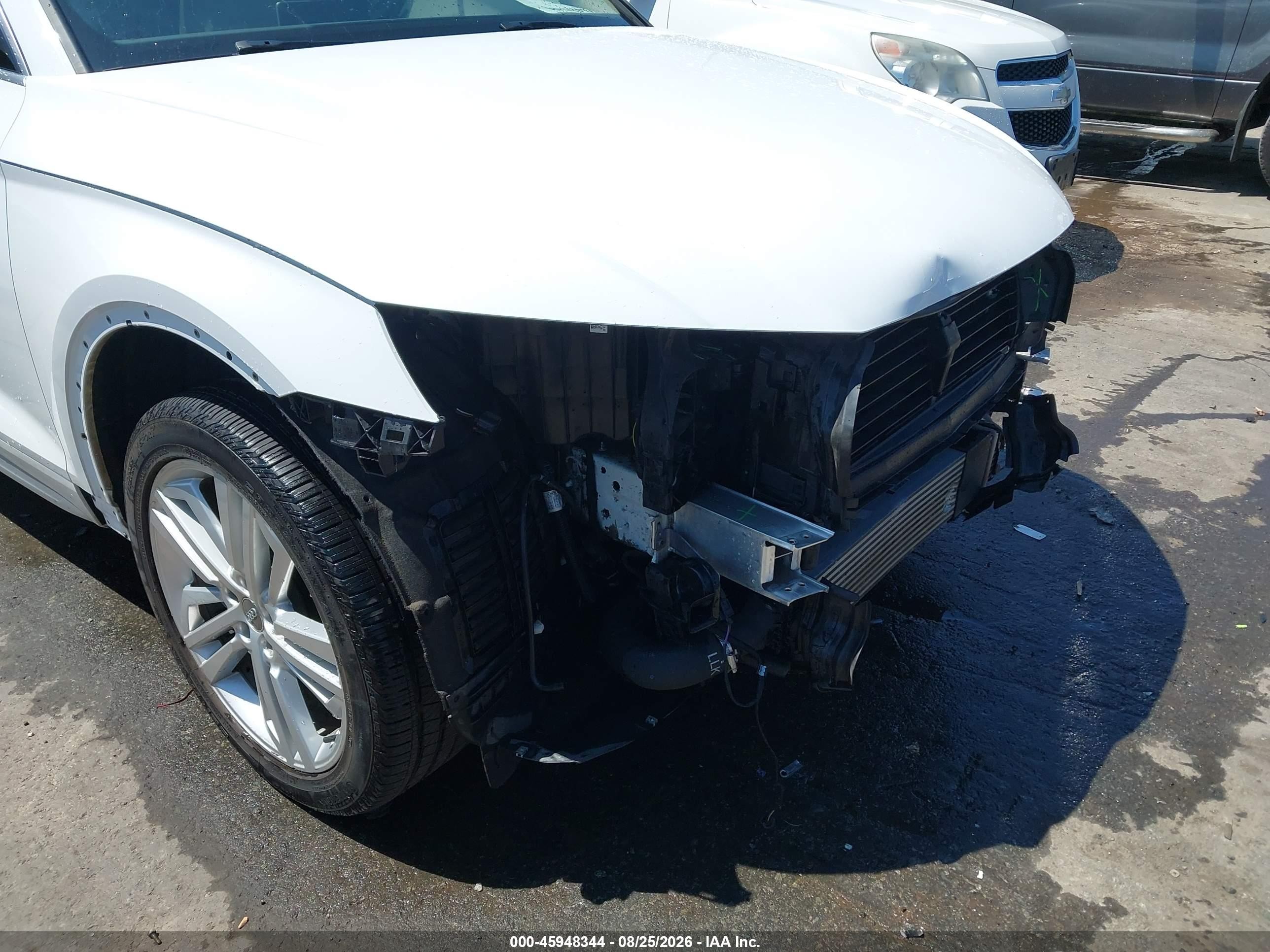 2018 Audi Q5 VIN WA1BNAFY1J2236024 IAAI salvage auction — Front End, Salvage (North Carolina), sold $8,000 on 2026-09-05 (photo 6)