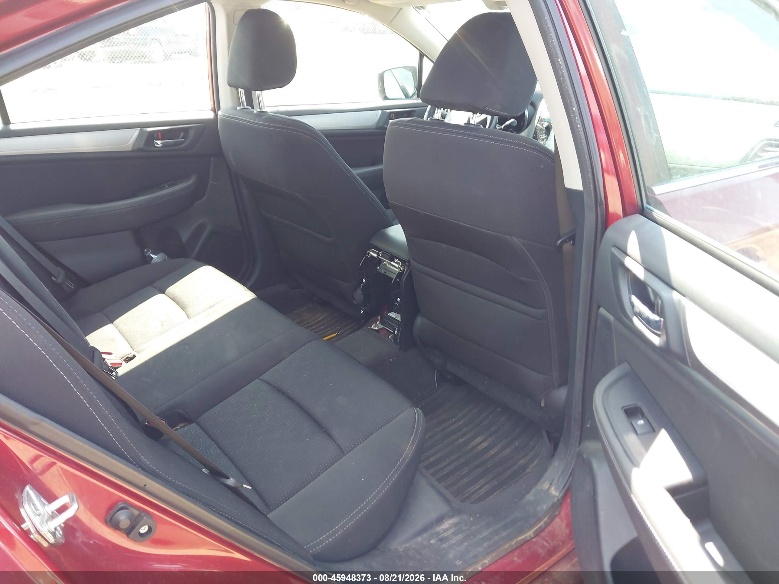 2016 Subaru LEGACY VIN 4S3BNAH65G3002697 IAAI salvage auction — Front End, Mv-907A (New York), sold $1,675 on 2026-09-08 (photo 8)