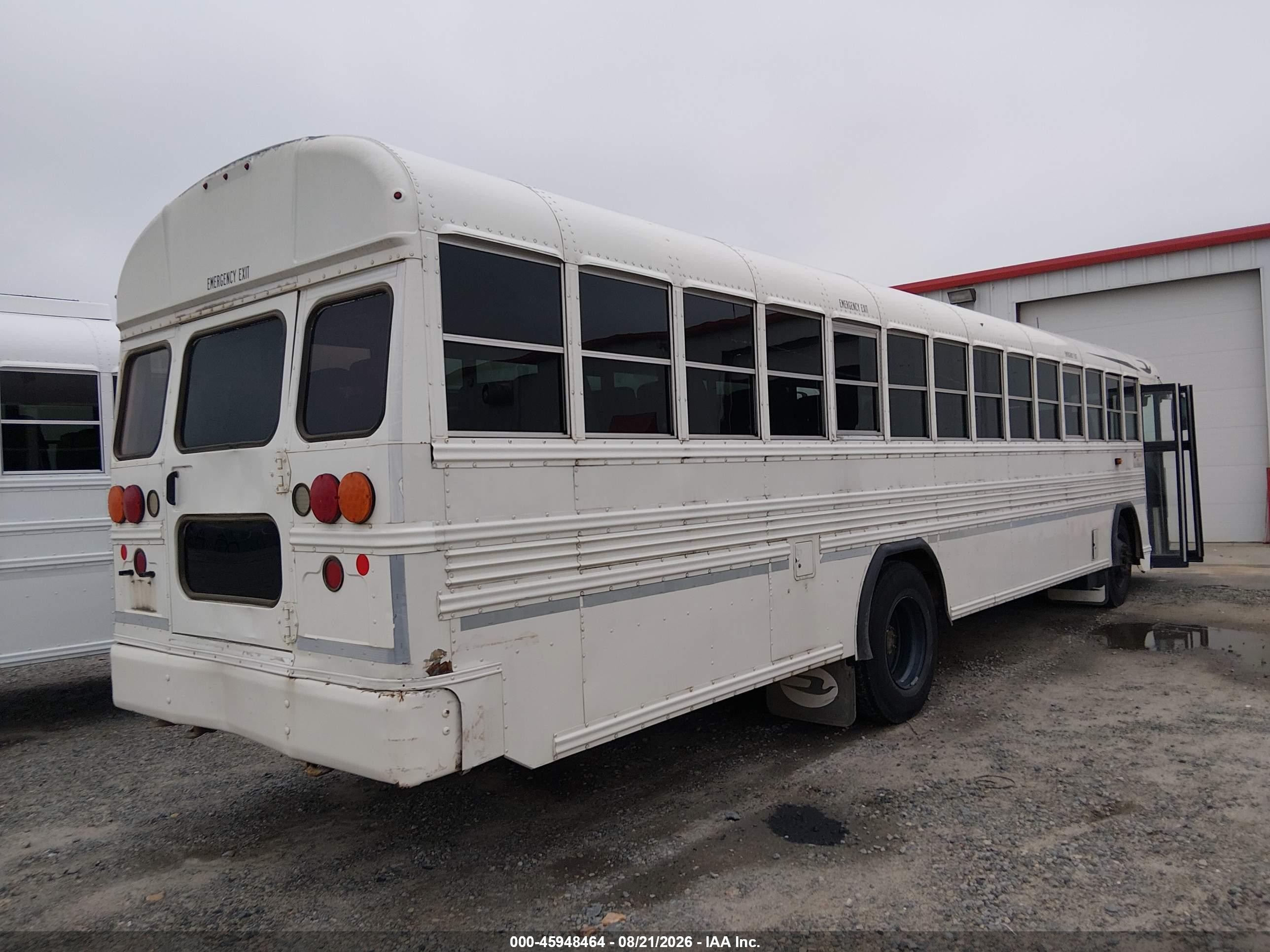 2016 Blue Bird School Bus / Transit Bus VIN 1BABLCPA5GF320044 IAAI salvage auction — Unknown, SF97 (North Carolina), sold $17,275 on 2026-10-06 (photo 4)