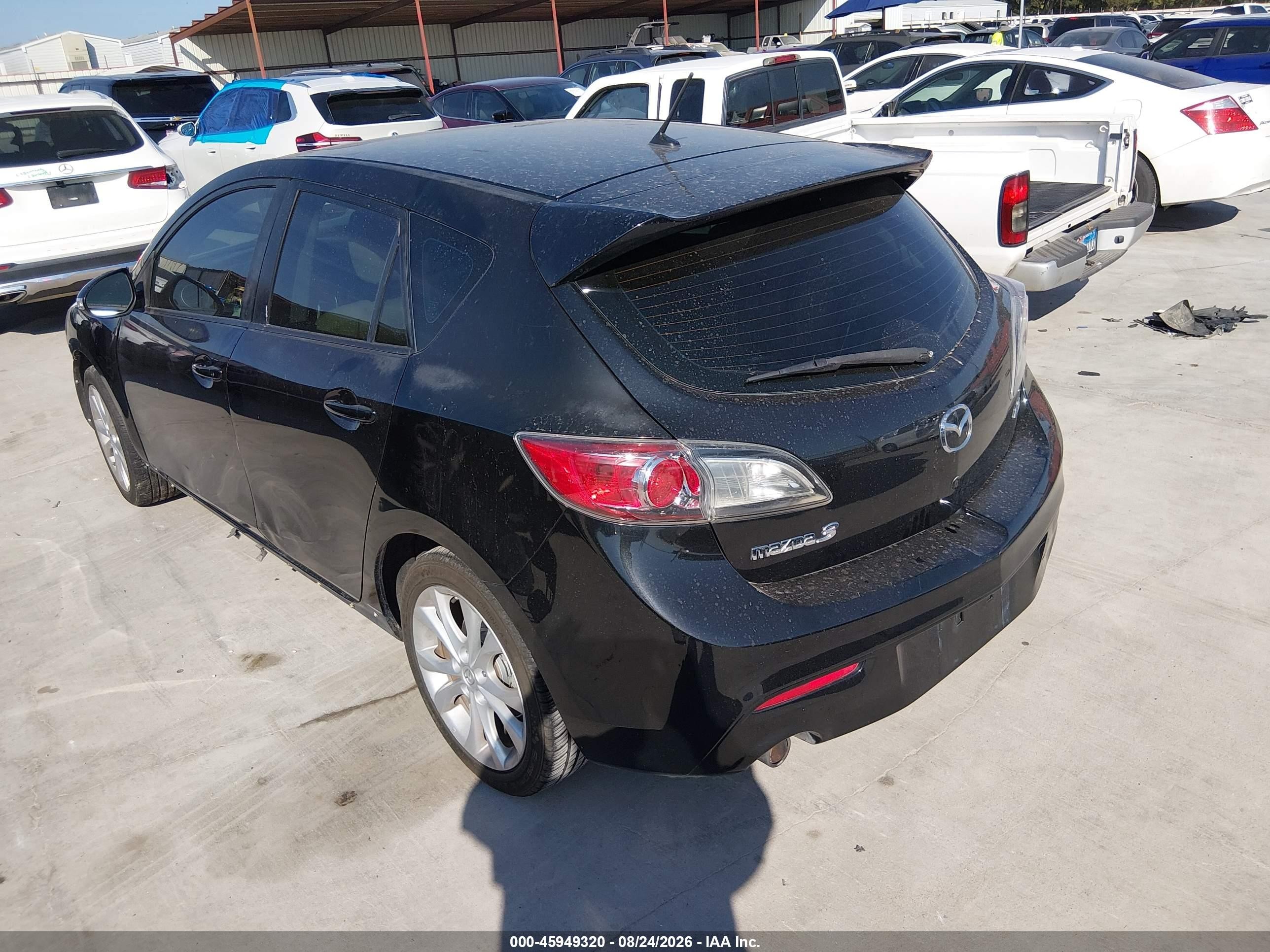 2010 Mazda 3 VIN JM1BL1H54A1148587 IAAI salvage auction — Front End, Salvage (Texas), sold $700 on 2026-10-01 (photo 3)