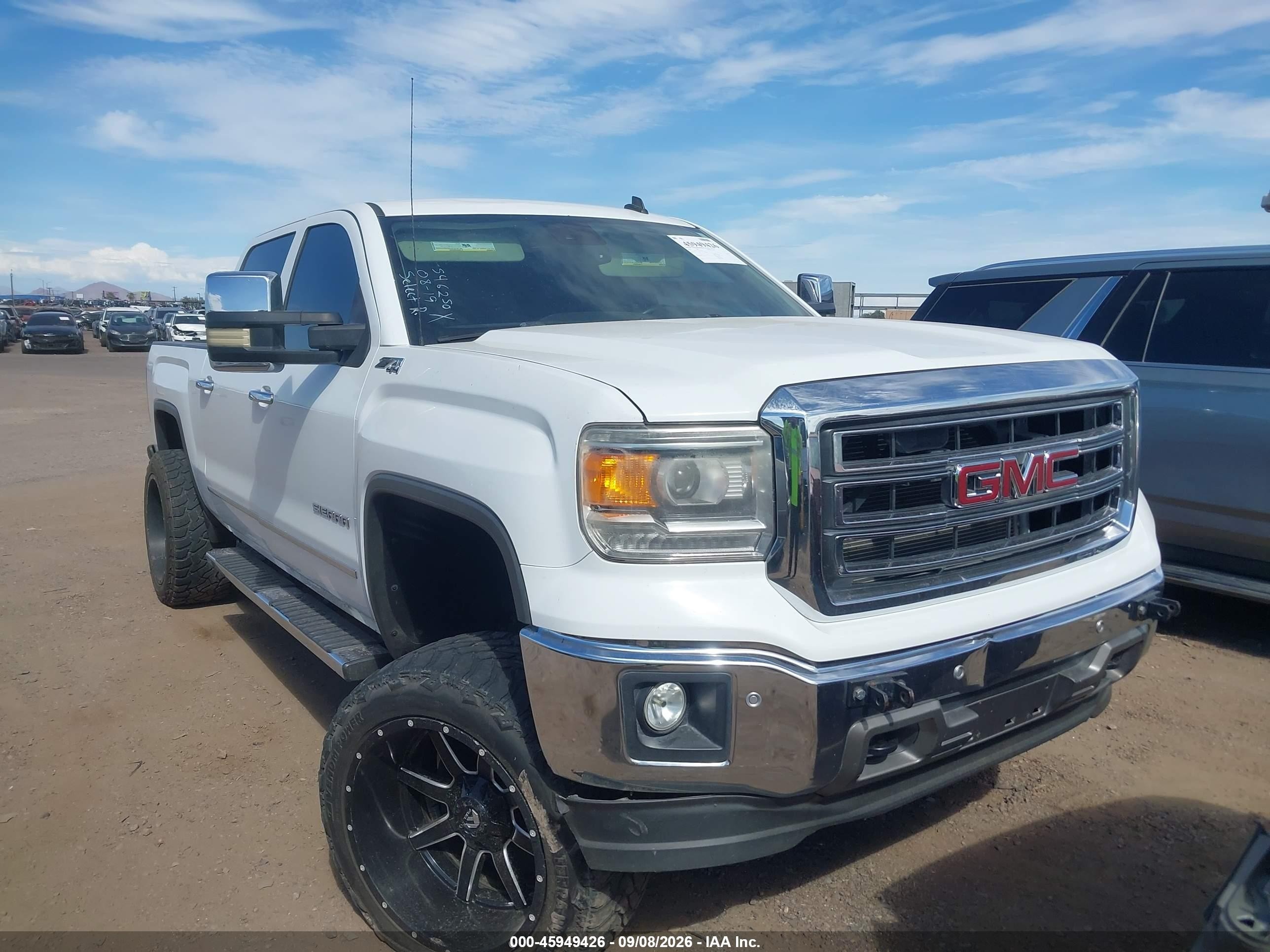 2014 GMC Sierra 1500 VIN 3GTU2VEC2EG546250 — IAAI salvage auction photo
