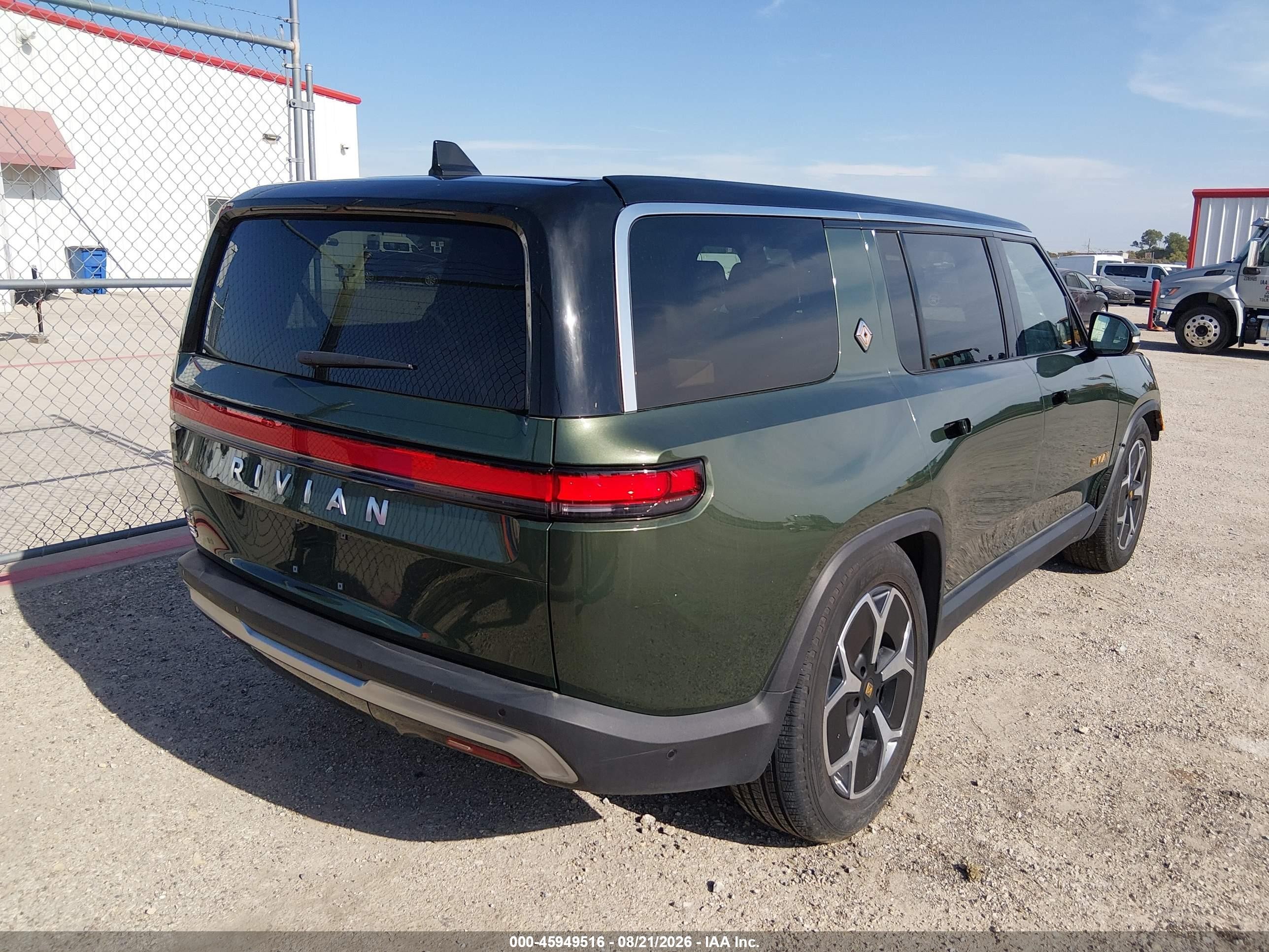 2024 Rivian R1s VIN 7PDSGABA4RN039327 IAAI salvage auction — Front End, Original (Texas), sold $14,500 on 2026-09-01 (photo 4)