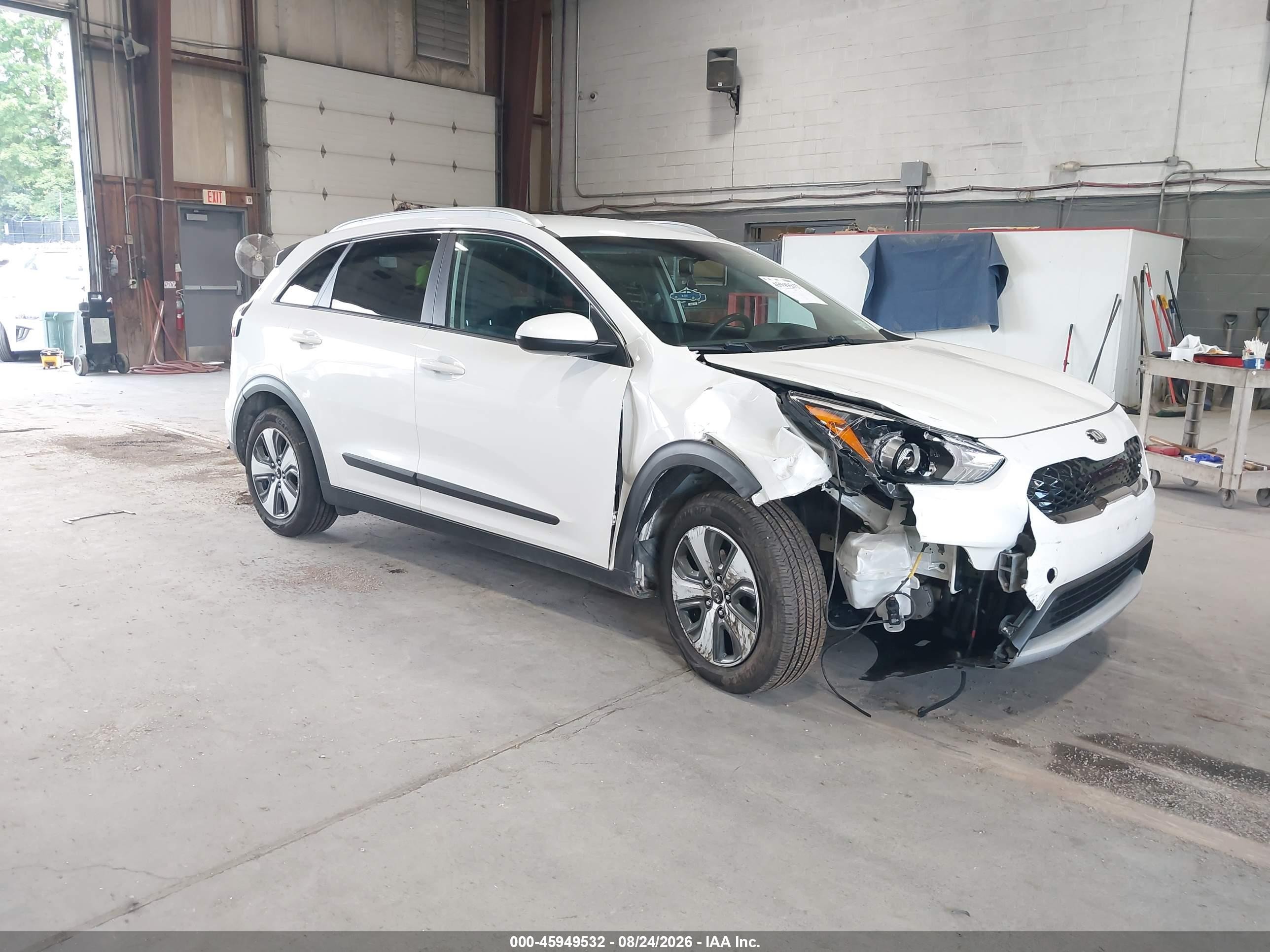 2020 Kia Niro VIN KNDCB3LC0L5427216 IAAI salvage auction — Unknown, Mv-907A (New York), sold $4,700 on 2026-09-26 (photo 1)