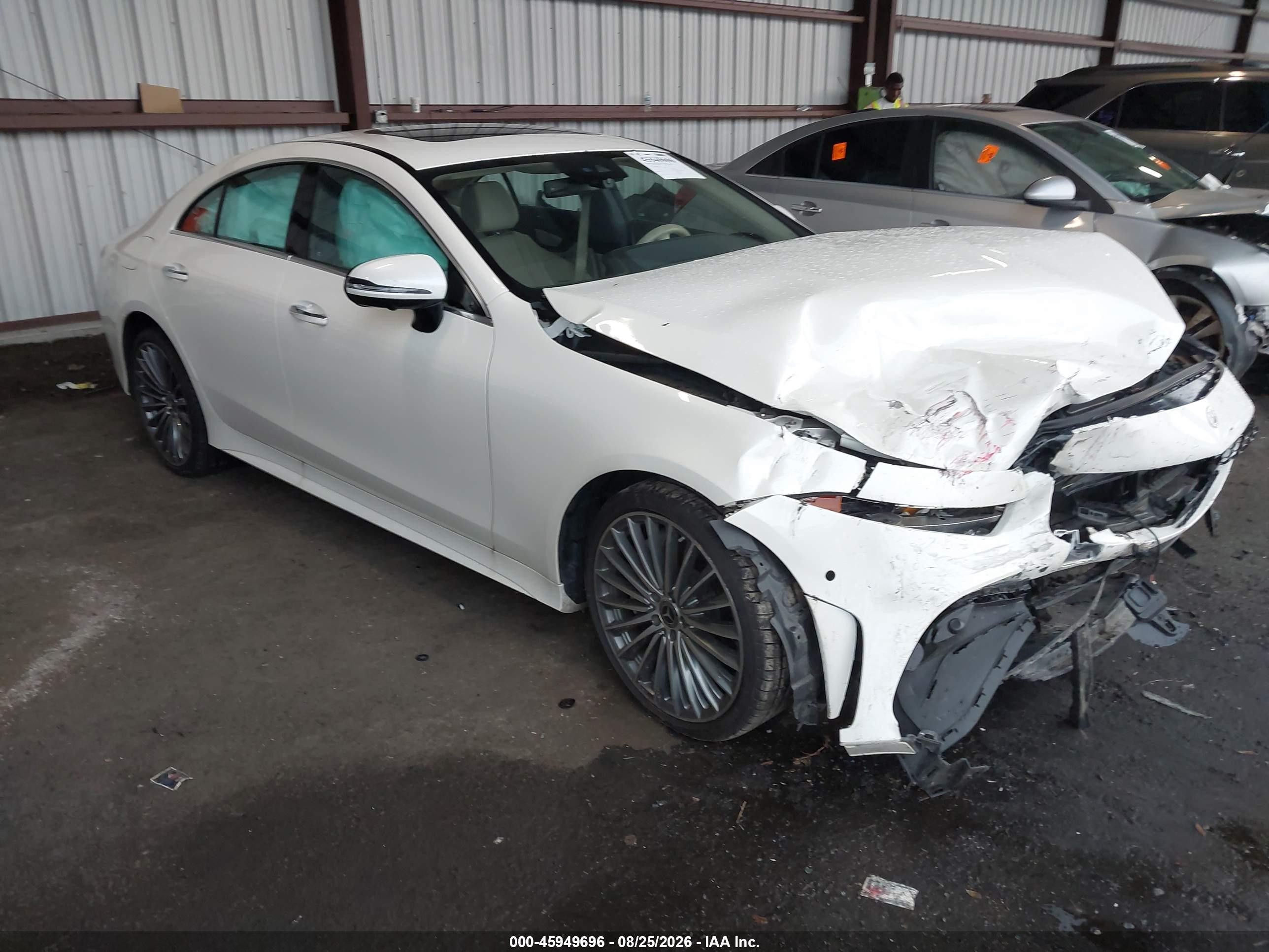 2022 Mercedes-Benz CLS-Class VIN W1K2J5KB8NA101134 — IAAI salvage auction photo