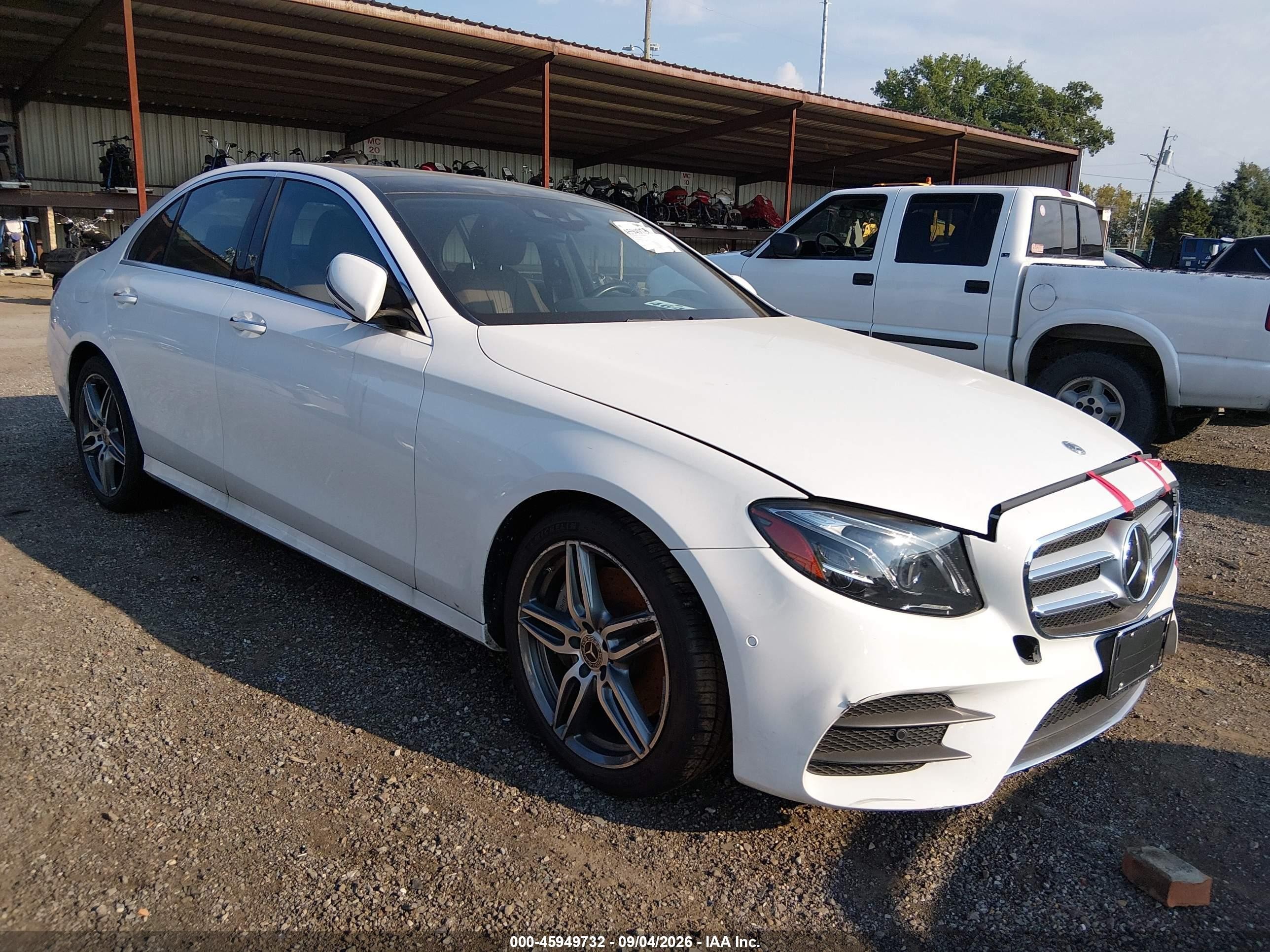 2020 Mercedes-Benz E-Class VIN W1KZF8EB6LA831733 — IAAI salvage auction photo