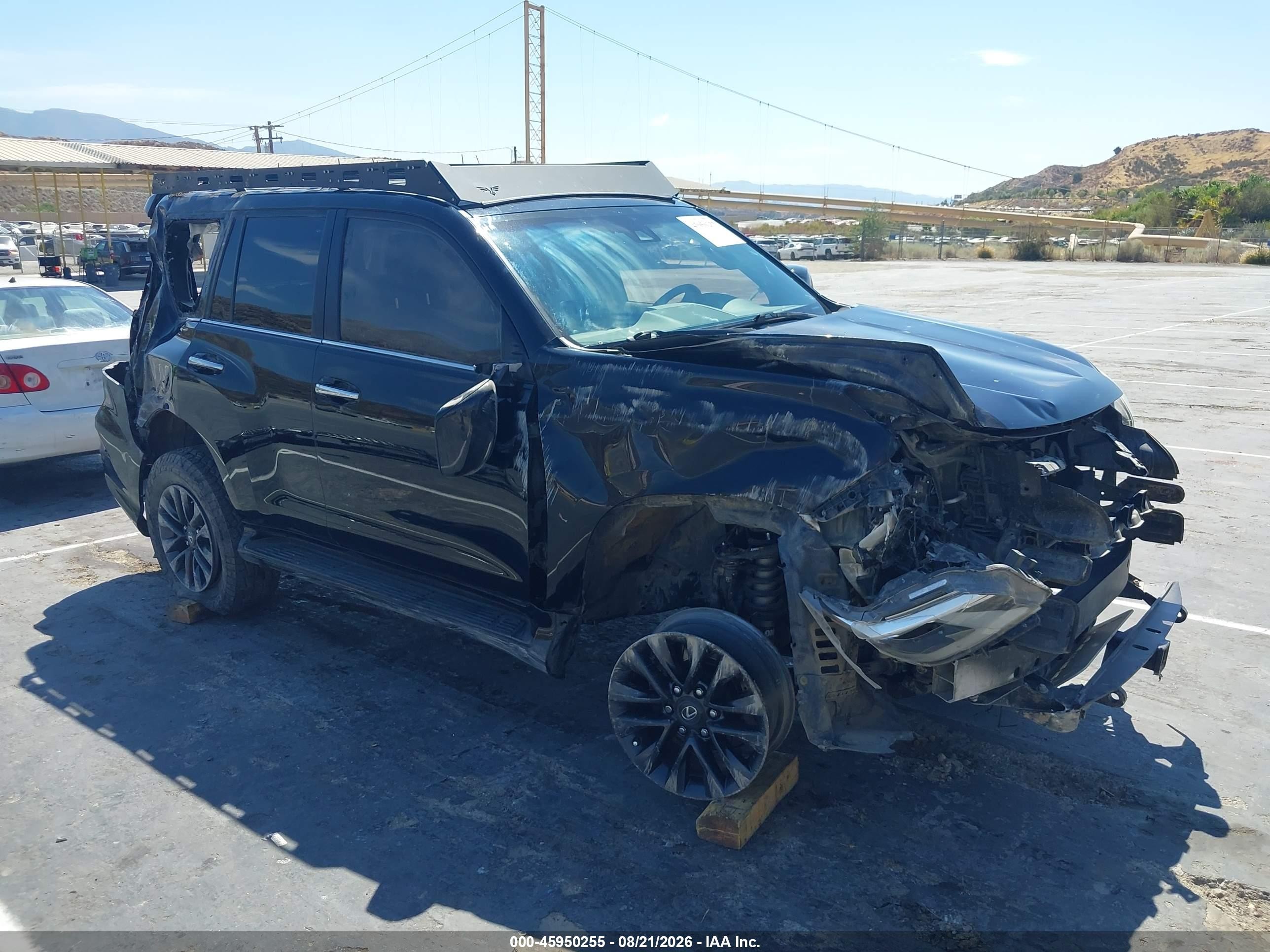 2021 Lexus GX 460 VIN JTJAM7BX9M5297271 — IAAI salvage auction photo