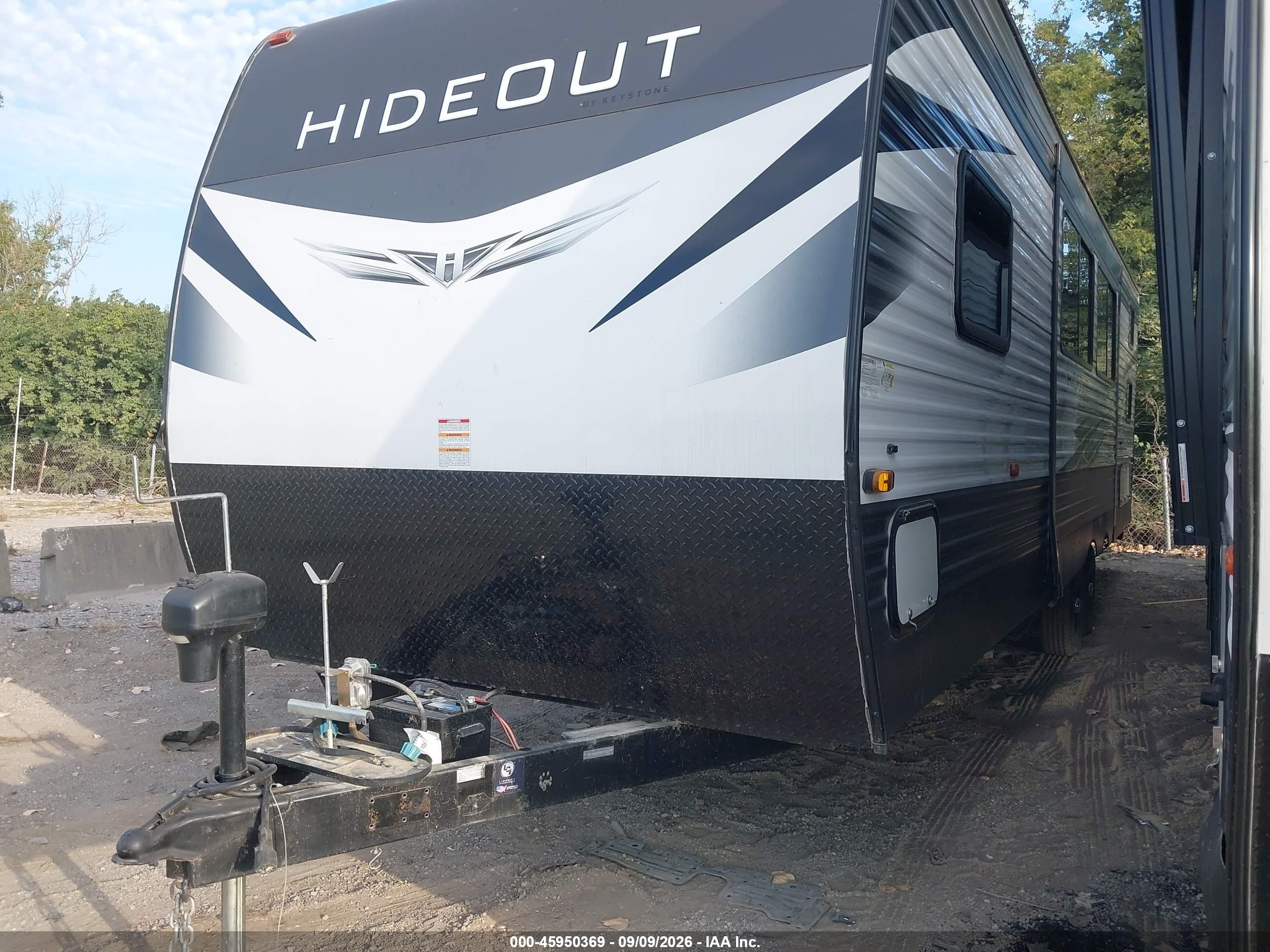 2021 Keystone Rv Hideout VIN 4YDT28B25M7247769 IAAI salvage auction — Water/Flood, Salvage (Indiana), sold $4,150 on 2026-10-12 (photo 2)