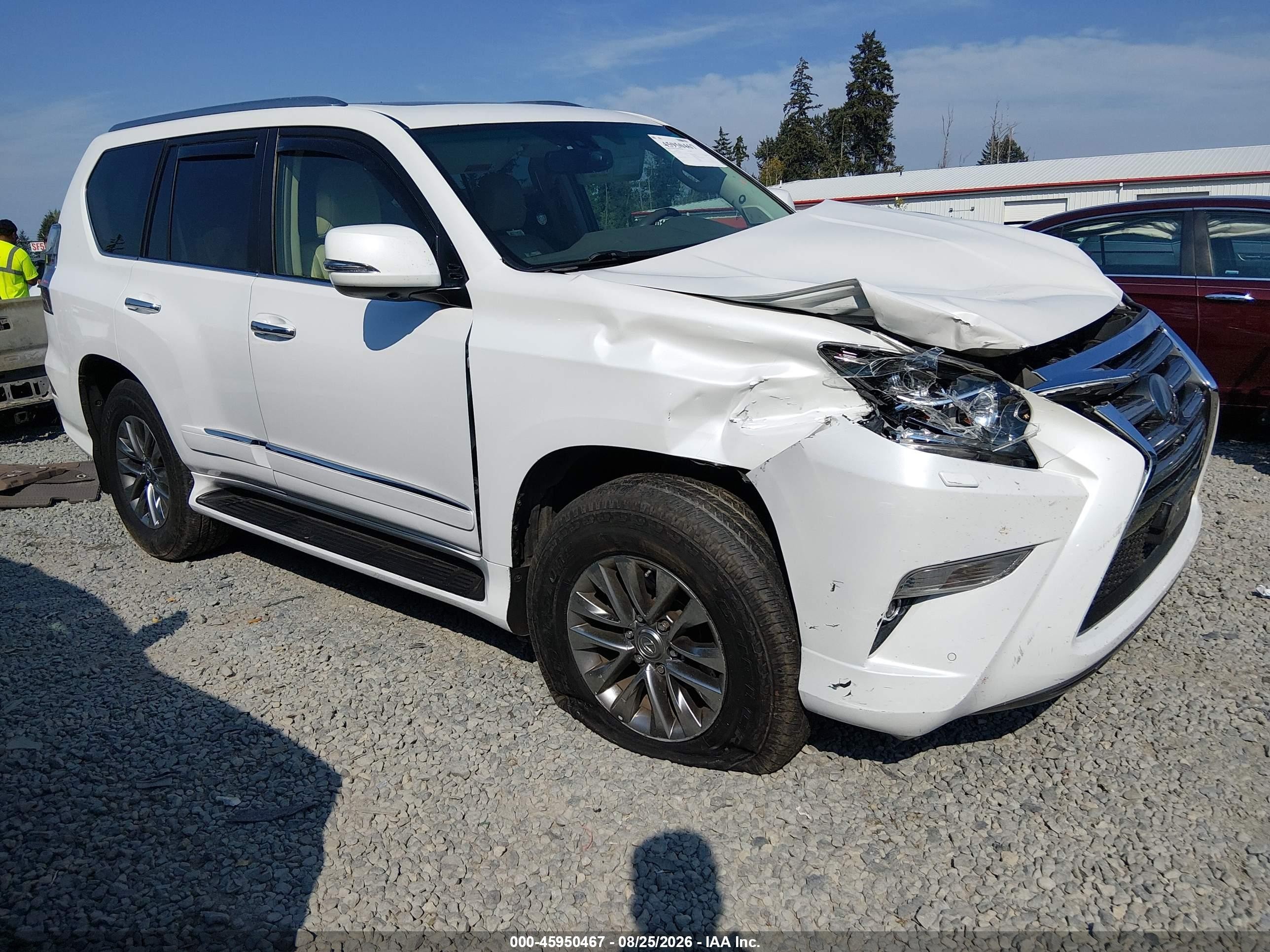 2017 Lexus GX 460 VIN JTJJM7FX6H5168503 — IAAI salvage auction photo