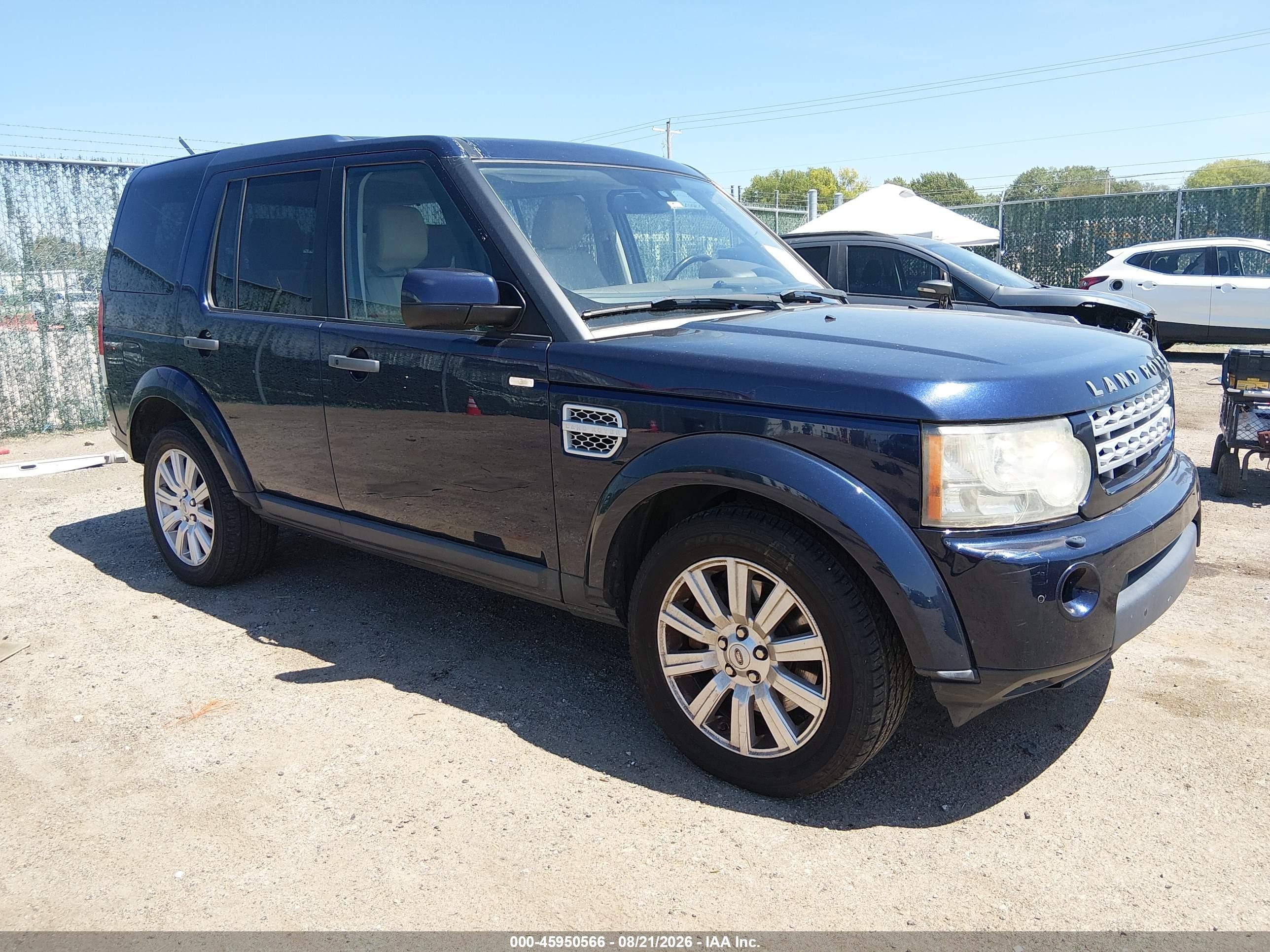 2013 Land rover Lr4 VIN SALAG2D46DA687714 IAAI salvage auction — Normal Wear, Clear (Kansas), sold $800 on 2026-08-28 (photo 1)