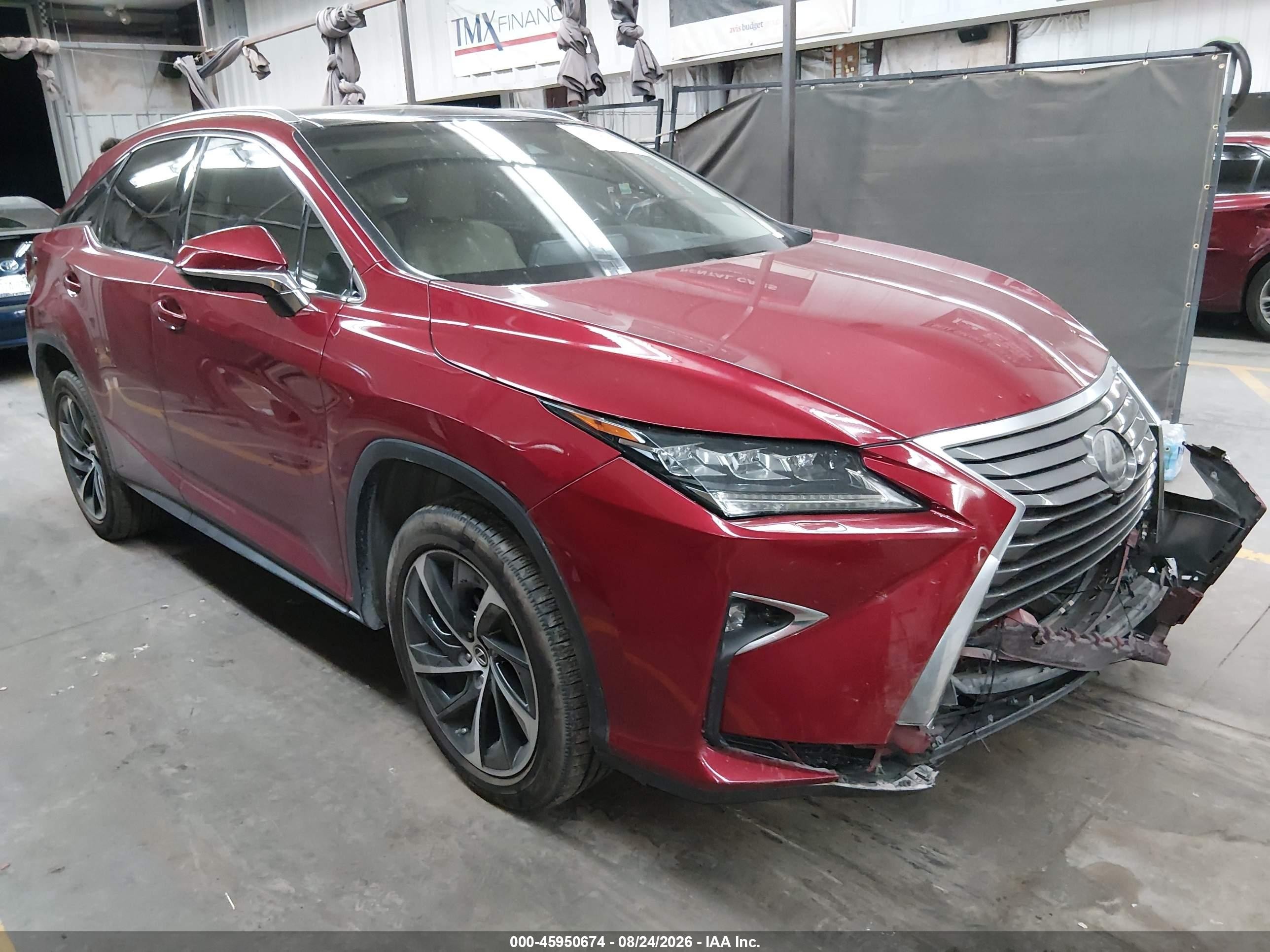 2018 Lexus RX 350 VIN 2T2ZZMCA5JC096042 — IAAI salvage auction photo