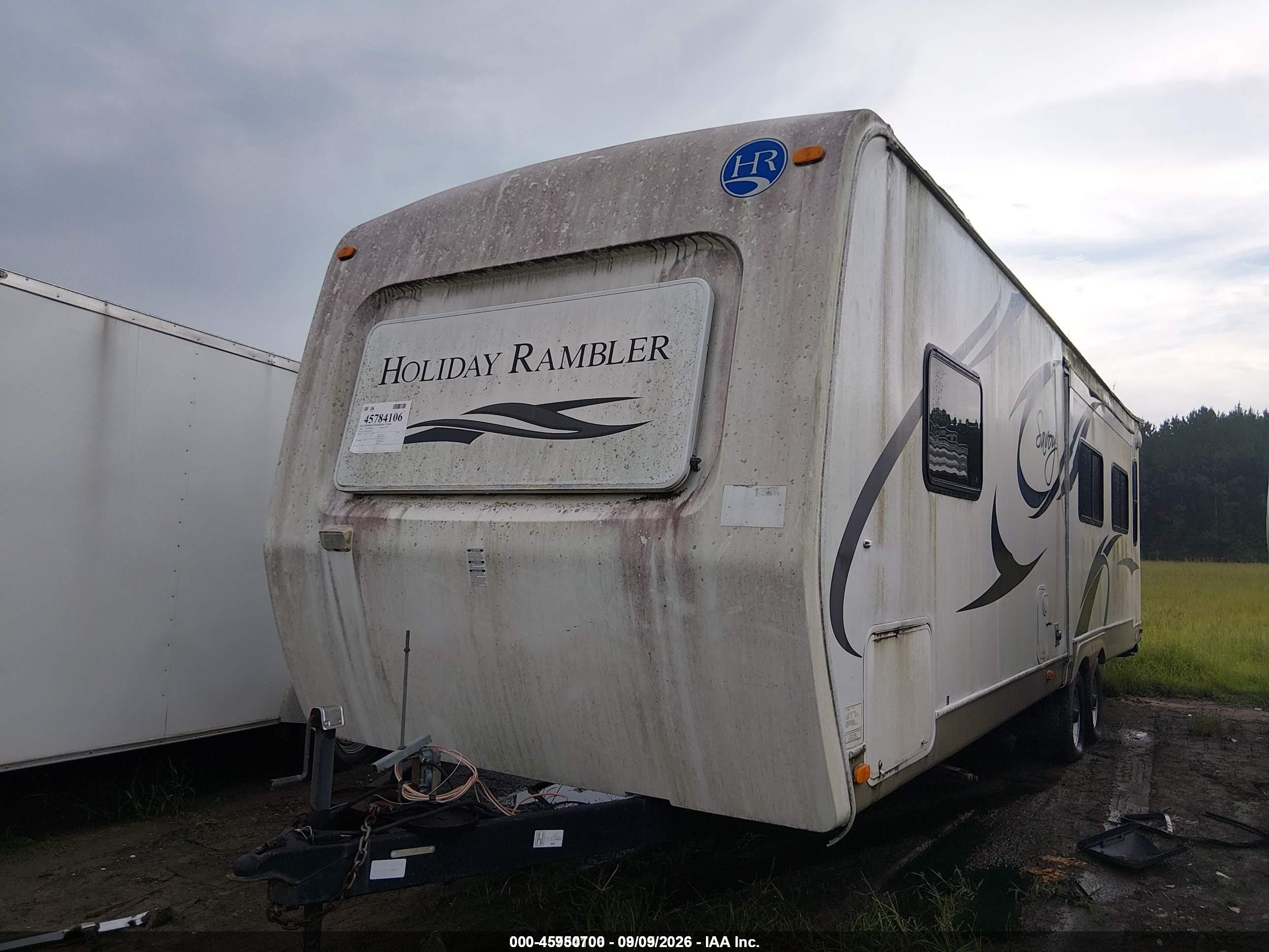 2010 Holiday Rambler Holiday Rambler VIN 51U1B1M20AW100116 IAAI salvage auction — Rear End, Clear (Georgia), sold $1,500 on 2026-09-12 (photo 6)