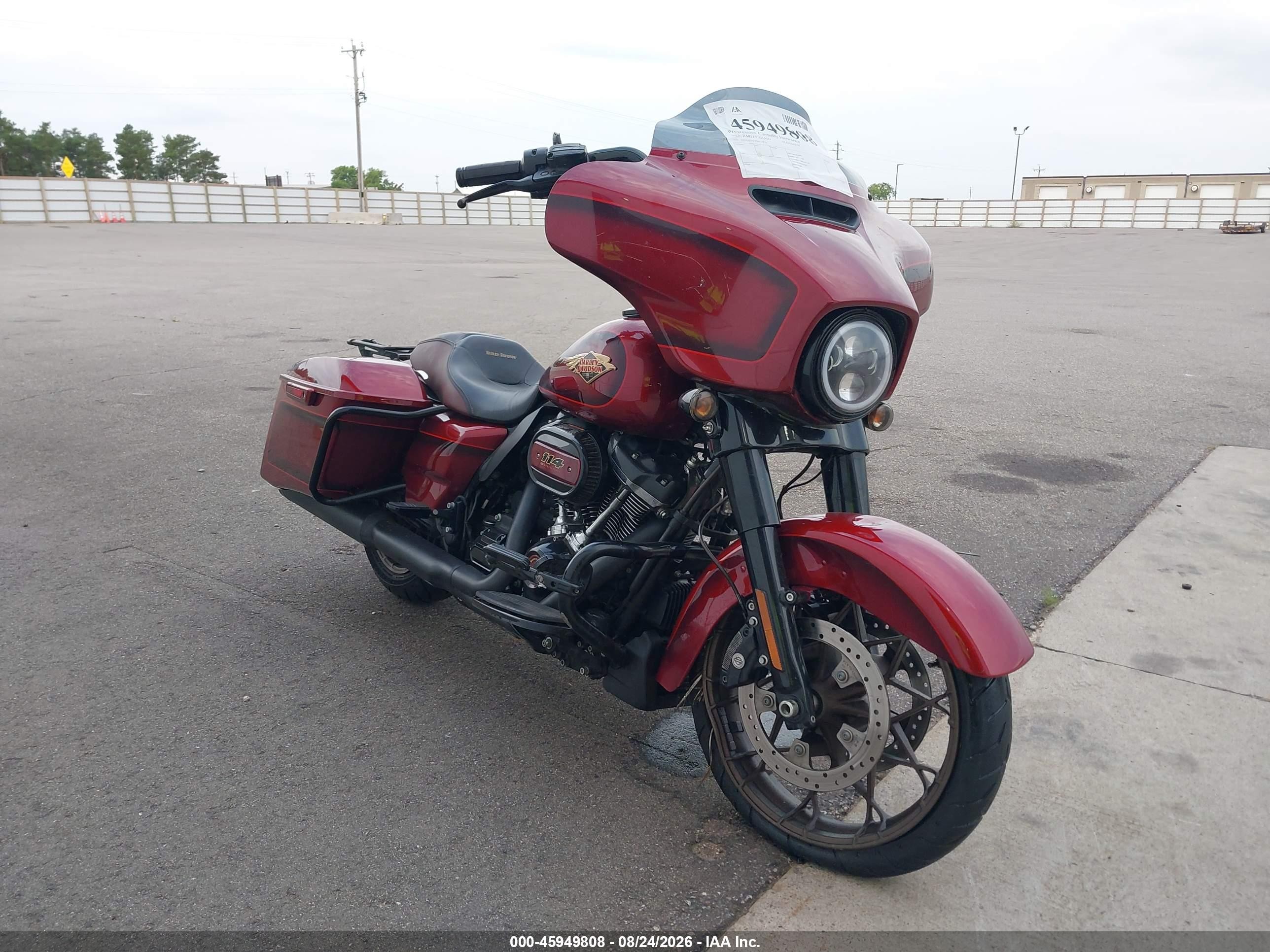 2023 Harley-Davidson FLHXSANV VIN 1HD1AEP12PB677870 — IAAI salvage auction photo