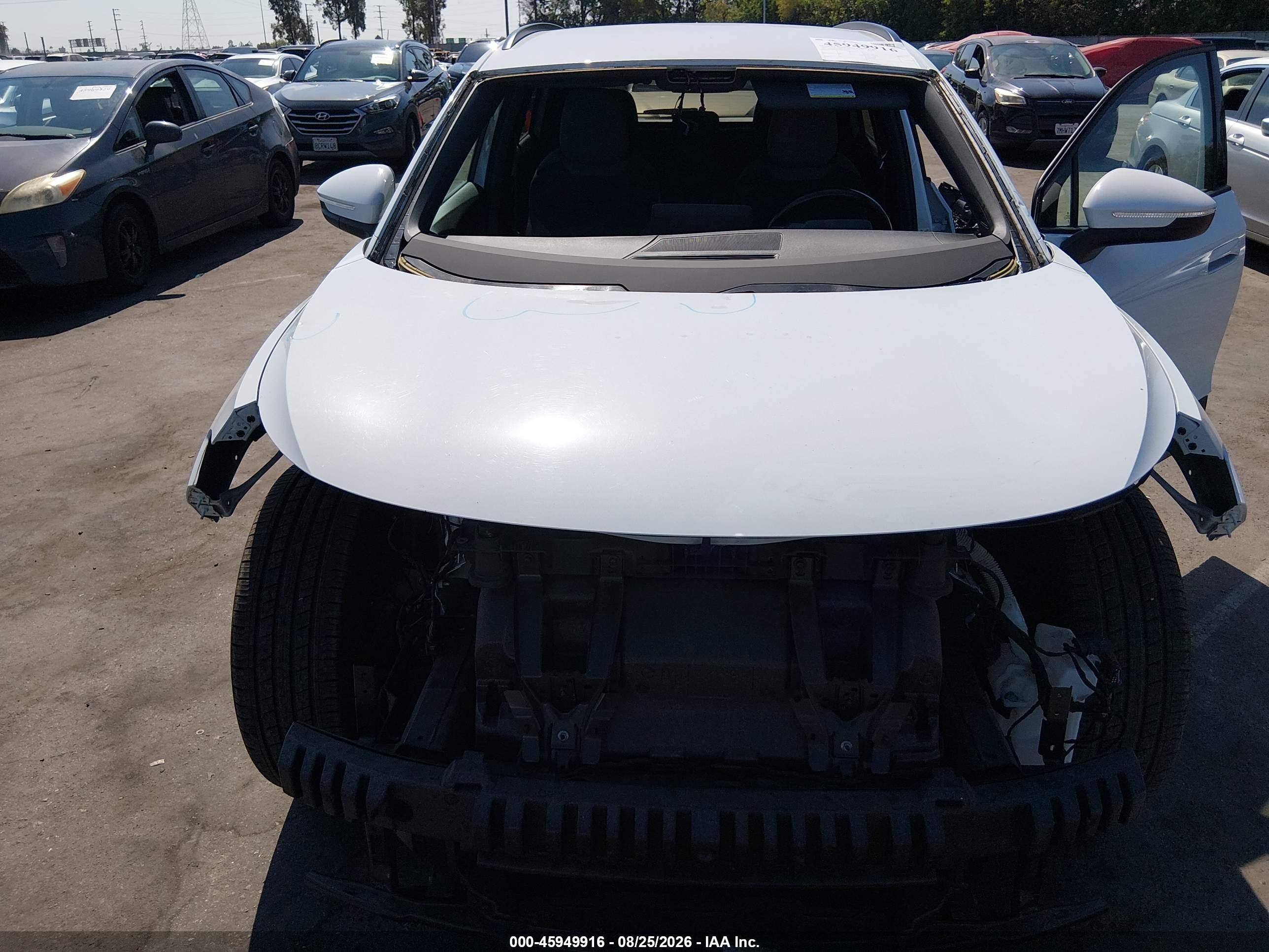 2021 Volkswagen ID.4 VIN WVGRMPE24MP026561 IAAI salvage auction — Front End, Salvage (California), sold $9,800 on 2026-09-18 (photo 6)