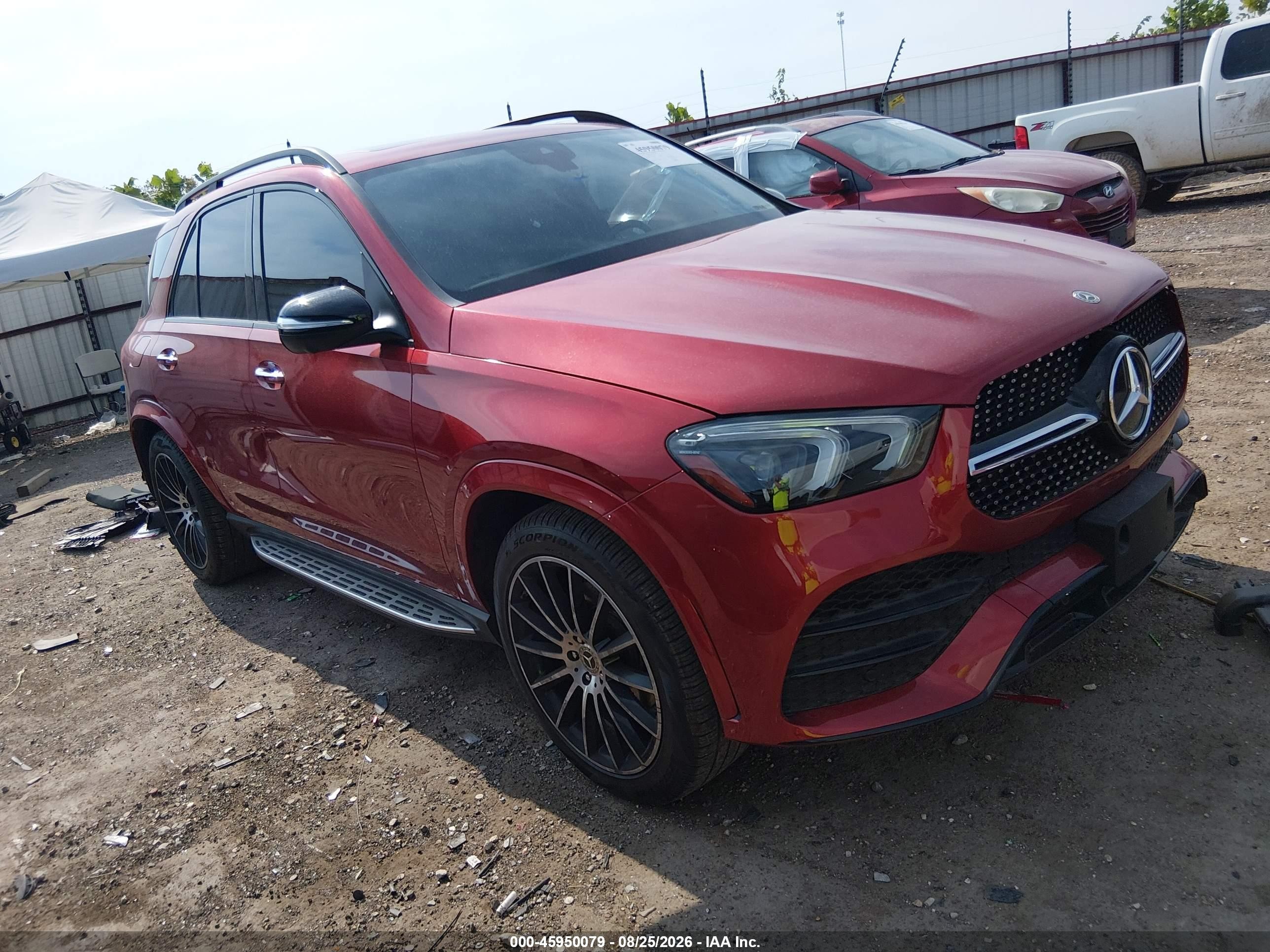 2020 Mercedes-Benz GLE-Class VIN 4JGFB4JB7LA126331 — IAAI salvage auction photo