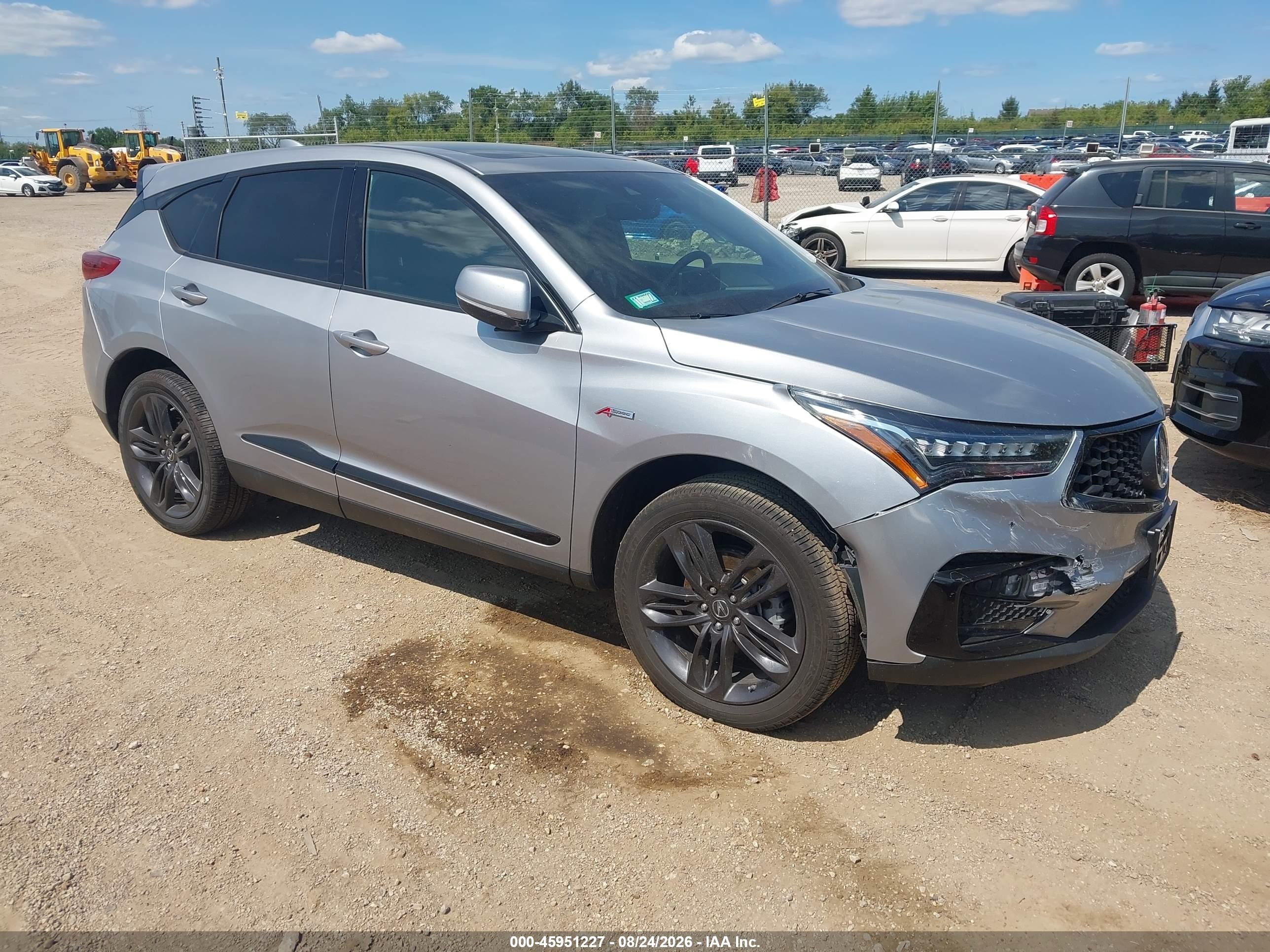2021 Acura RDX VIN 5J8TC2H65ML012577 — IAAI salvage auction photo