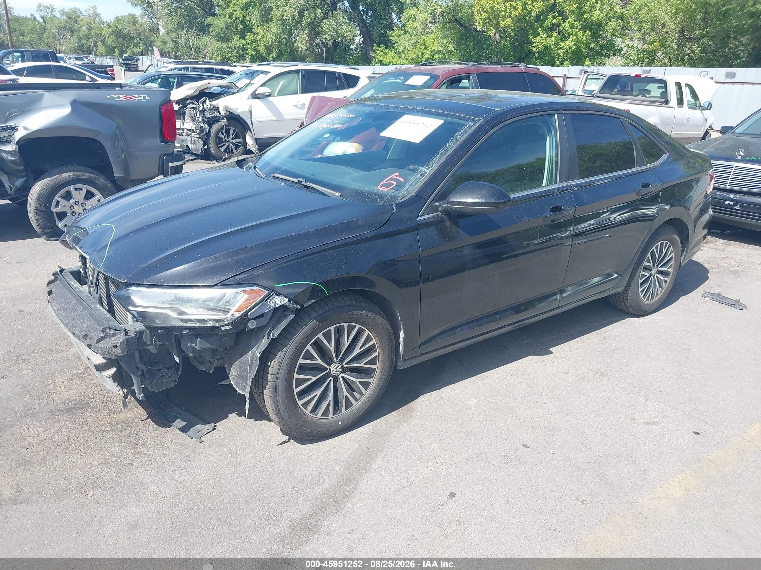 2019 Volkswagen Jetta VIN 3VWC57BU9KM198601 IAAI salvage auction — Front End, Salvage (Utah), sold $3,050 on 2026-09-11 (photo 2)