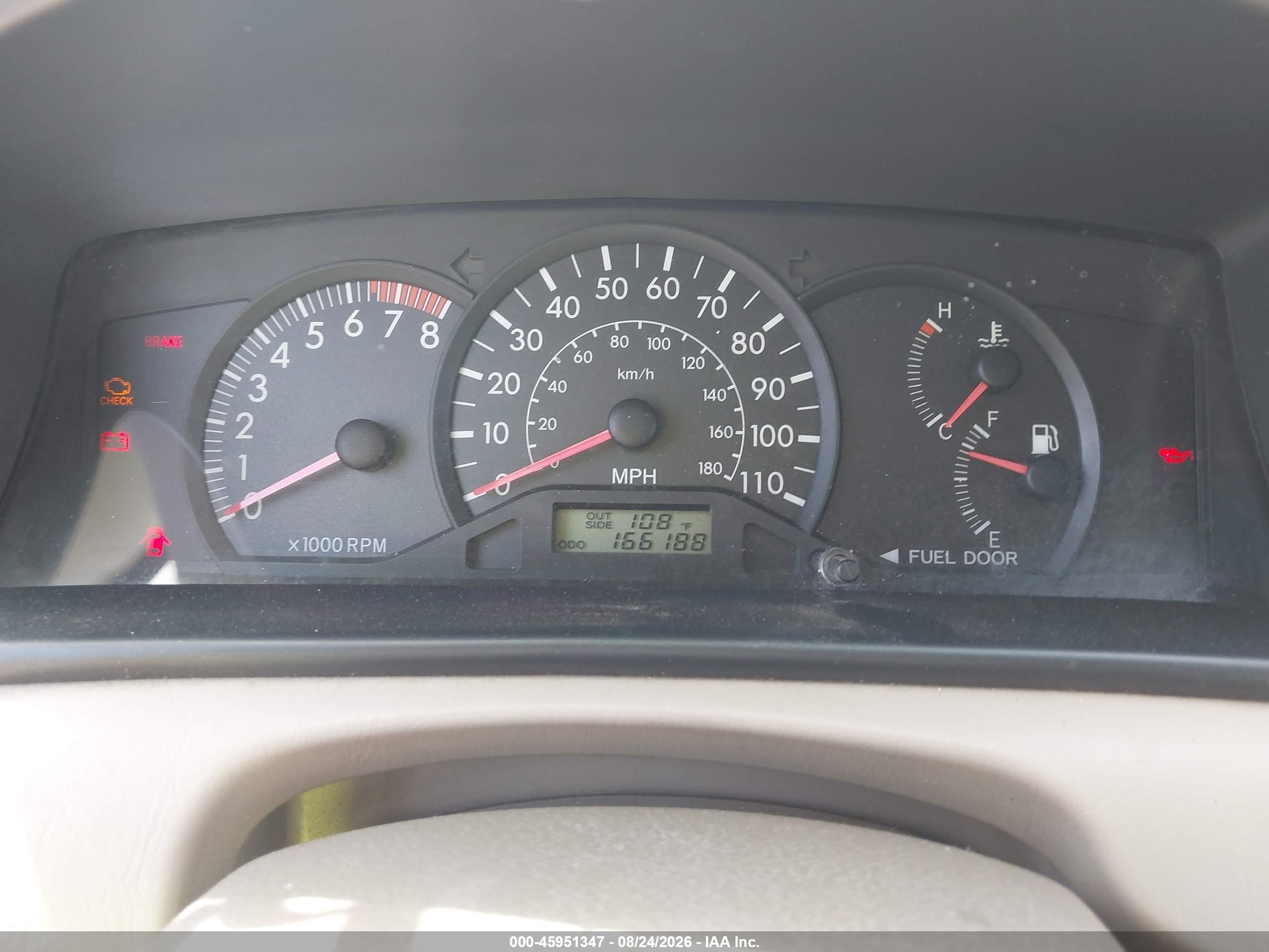 2008 Toyota Corolla VIN 1NXBR32E68Z987129 IAAI salvage auction — Normal Wear, Original (Texas), sold $850 on 2026-09-08 (photo 7)
