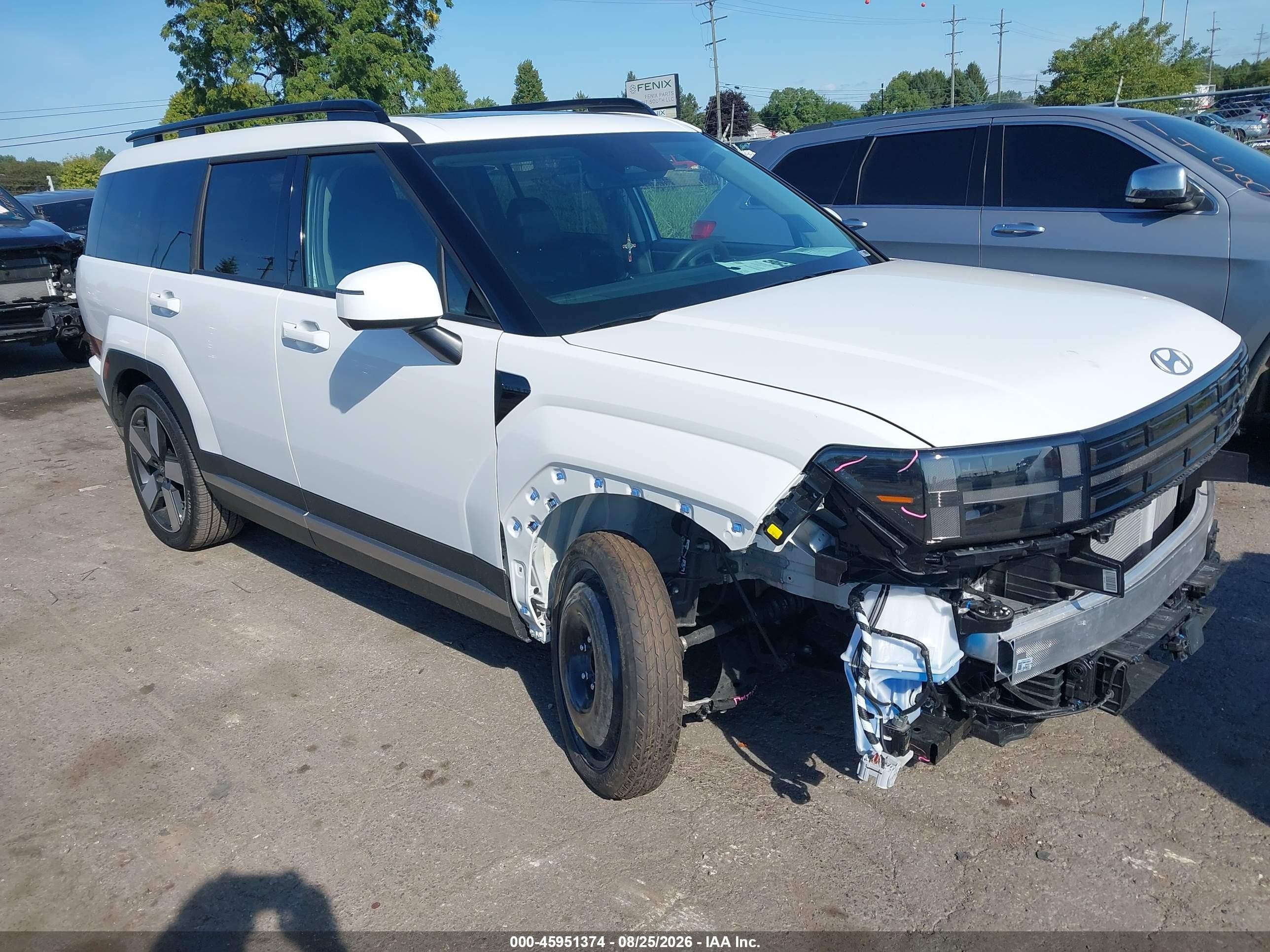 2026 Hyundai Santa Fe Hybrid VIN 5NMP3DG15TH098460 — IAAI salvage auction photo