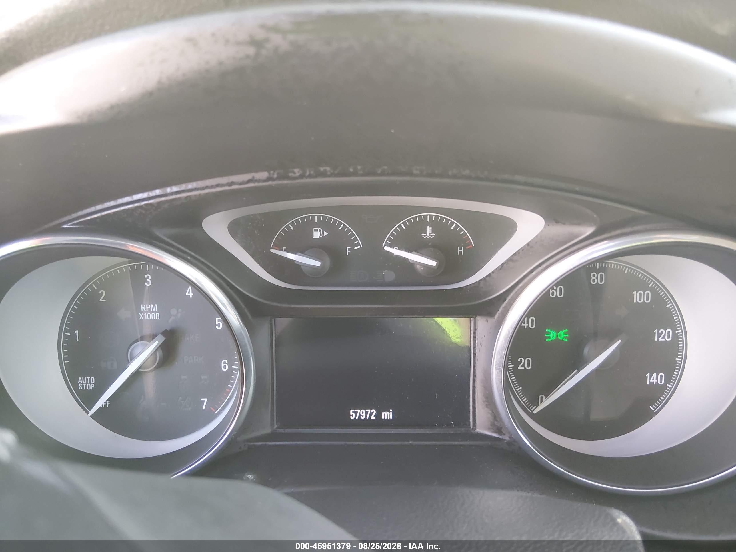2020 Buick Envision VIN LRBFXCSA9LD094520 IAAI salvage auction — Side, Wait Title, sold $2,950 on 2026-09-21 (photo 7)