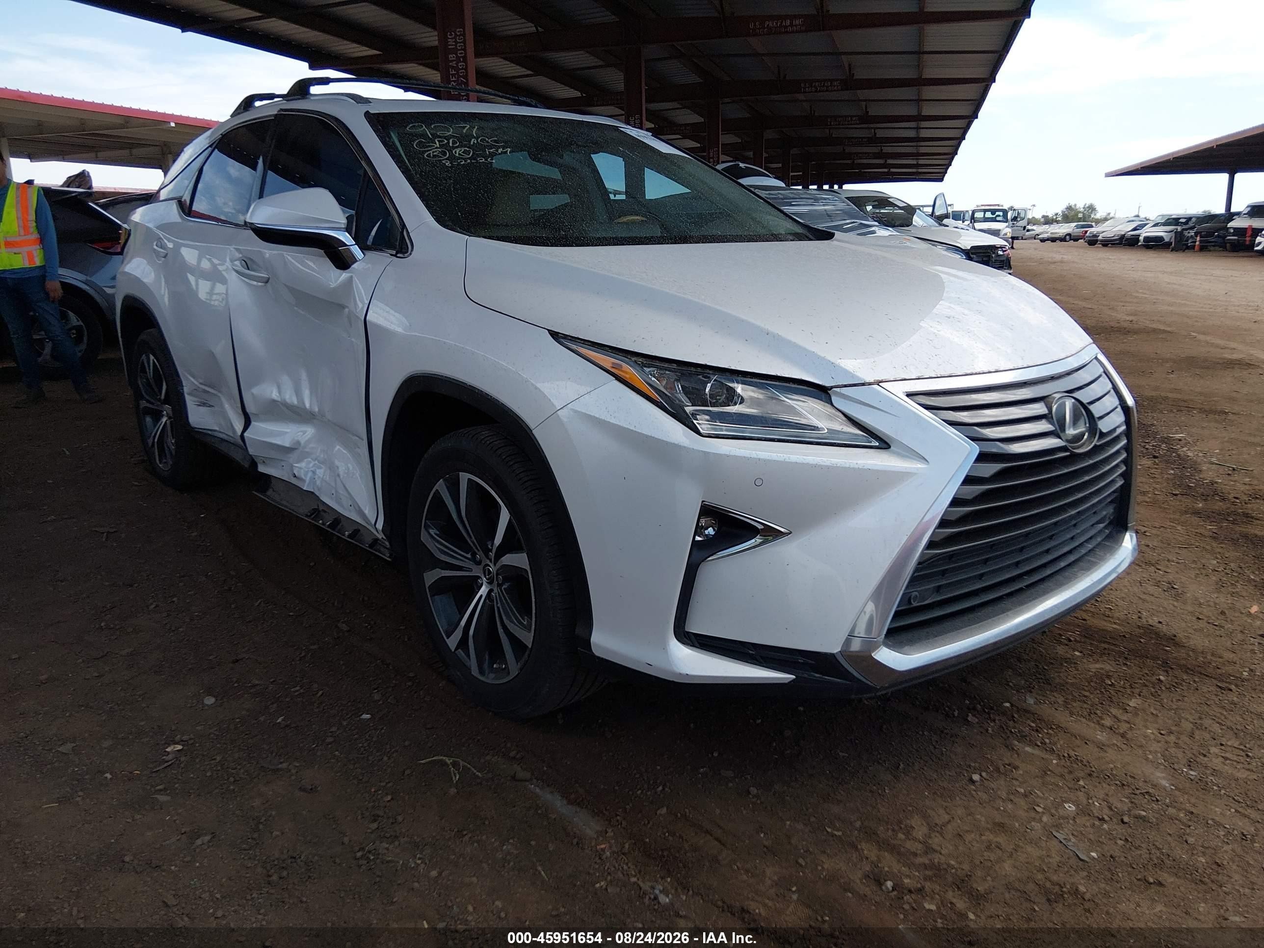 2018 Lexus RX 350 VIN 2T2ZZMCA1JC107778 — IAAI salvage auction photo