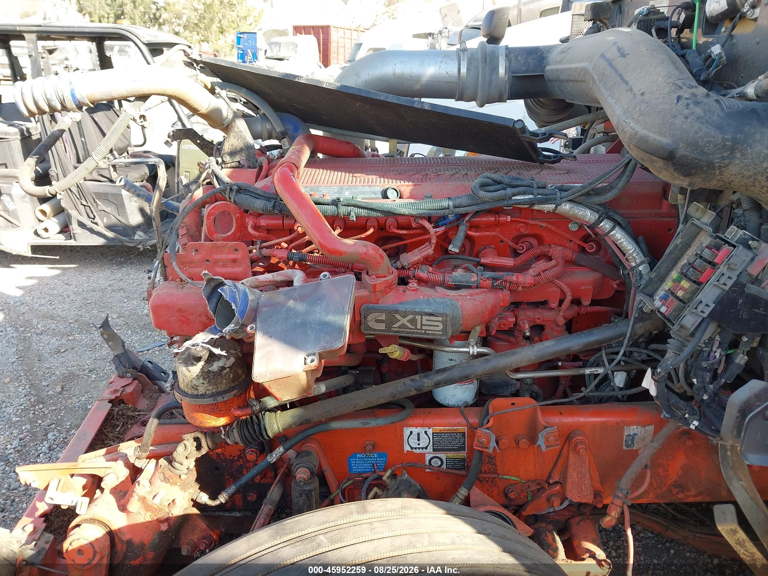 2019 Peterbilt 389 VIN 1NPXL49X6KD611717 IAAI salvage auction — All Over, Salvage (California), sold $18,750 on 2026-09-23 (photo 9)