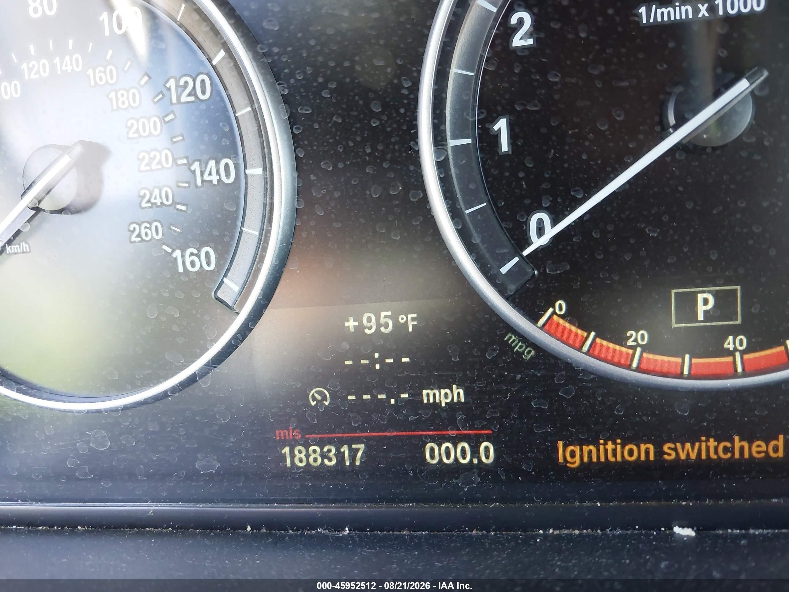 2012 BMW X3 VIN 5UXWX7C51CL889625 IAAI salvage auction — Normal Wear, Clear - Dealer Only (California), sold $700 on 2026-09-27 (photo 7)