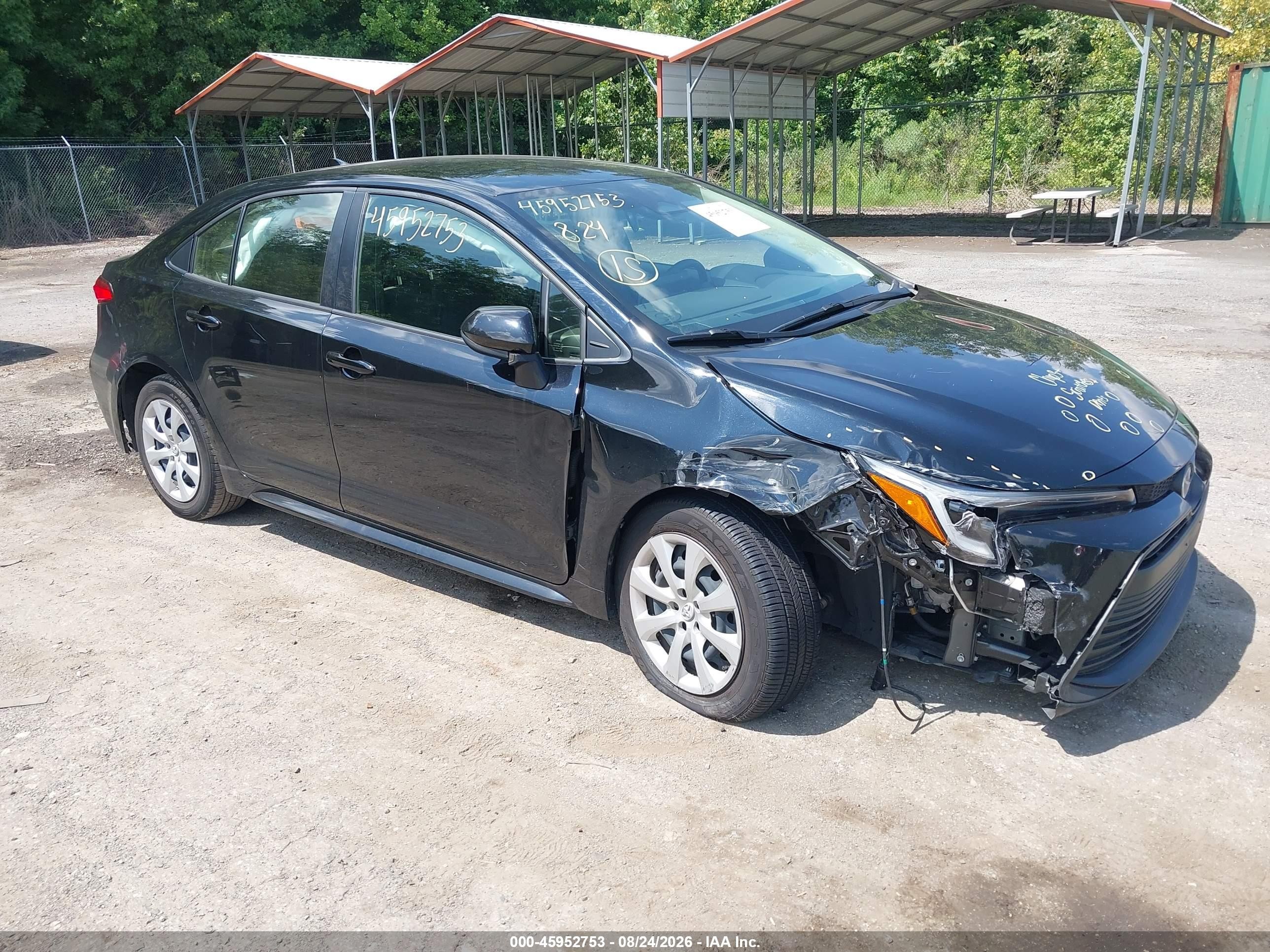 2025 Toyota Corolla VIN JTDBCMFEXS3079298 — IAAI salvage auction photo