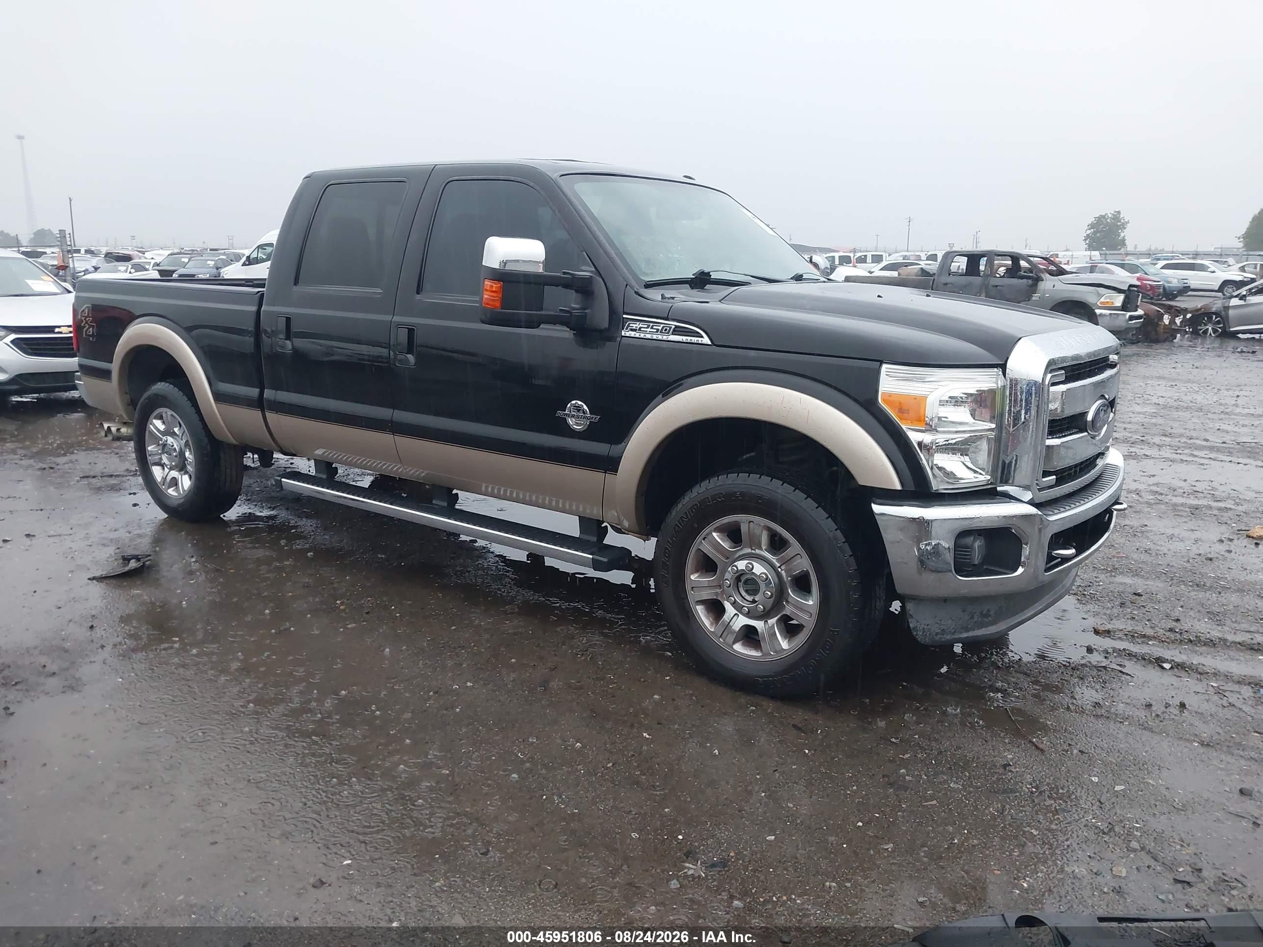 2012 Ford F-250 VIN 1FT7W2BT3CEB76998 — IAAI salvage auction photo