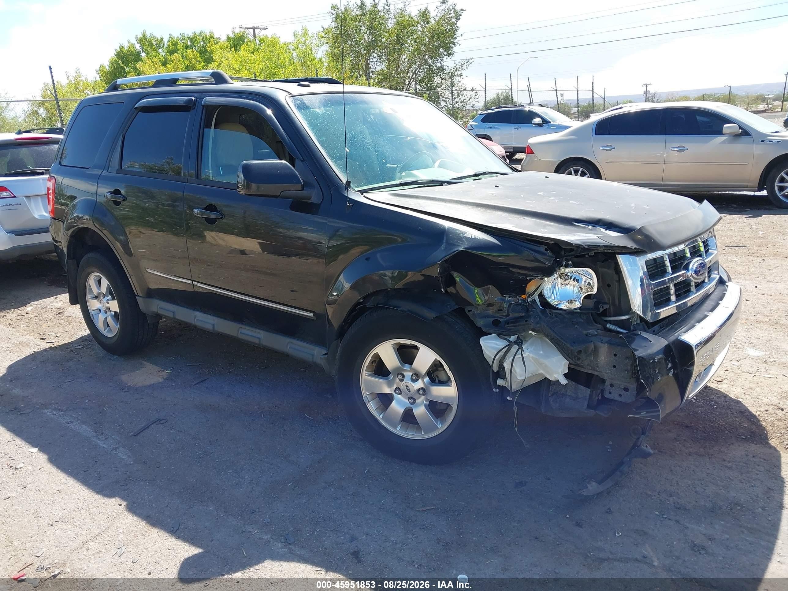 2011 Ford Escape VIN 1FMCU9EG1BKC04594 IAAI salvage auction — Unknown, Salvage (New Mexico), sold $600 on 2026-10-12 (photo 1)