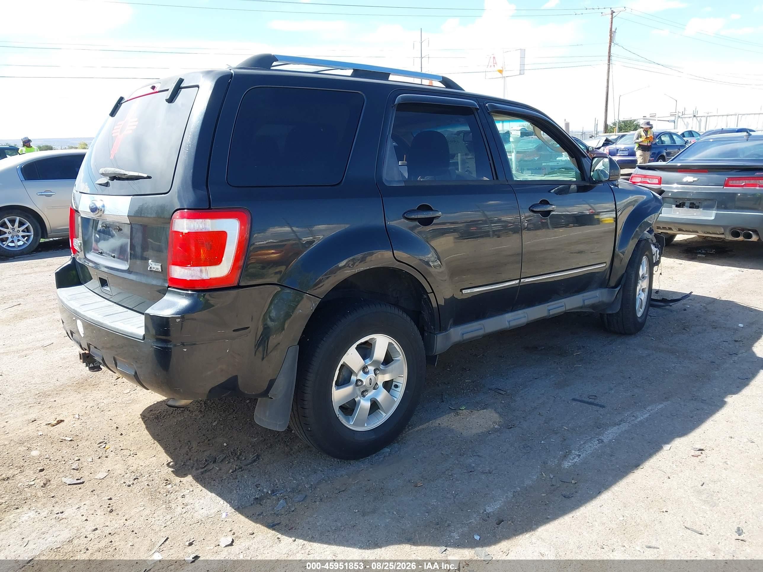 2011 Ford Escape VIN 1FMCU9EG1BKC04594 IAAI salvage auction — Unknown, Salvage (New Mexico), sold $600 on 2026-10-12 (photo 4)