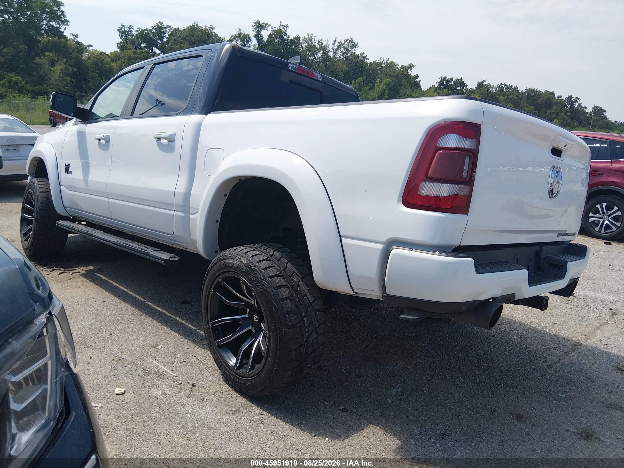 2020 Ram 1500 VIN 1C6SRFFT7LN389477 IAAI salvage auction — Unknown, Salvage (Louisiana), sold $14,400 on 2026-10-16 (photo 3)