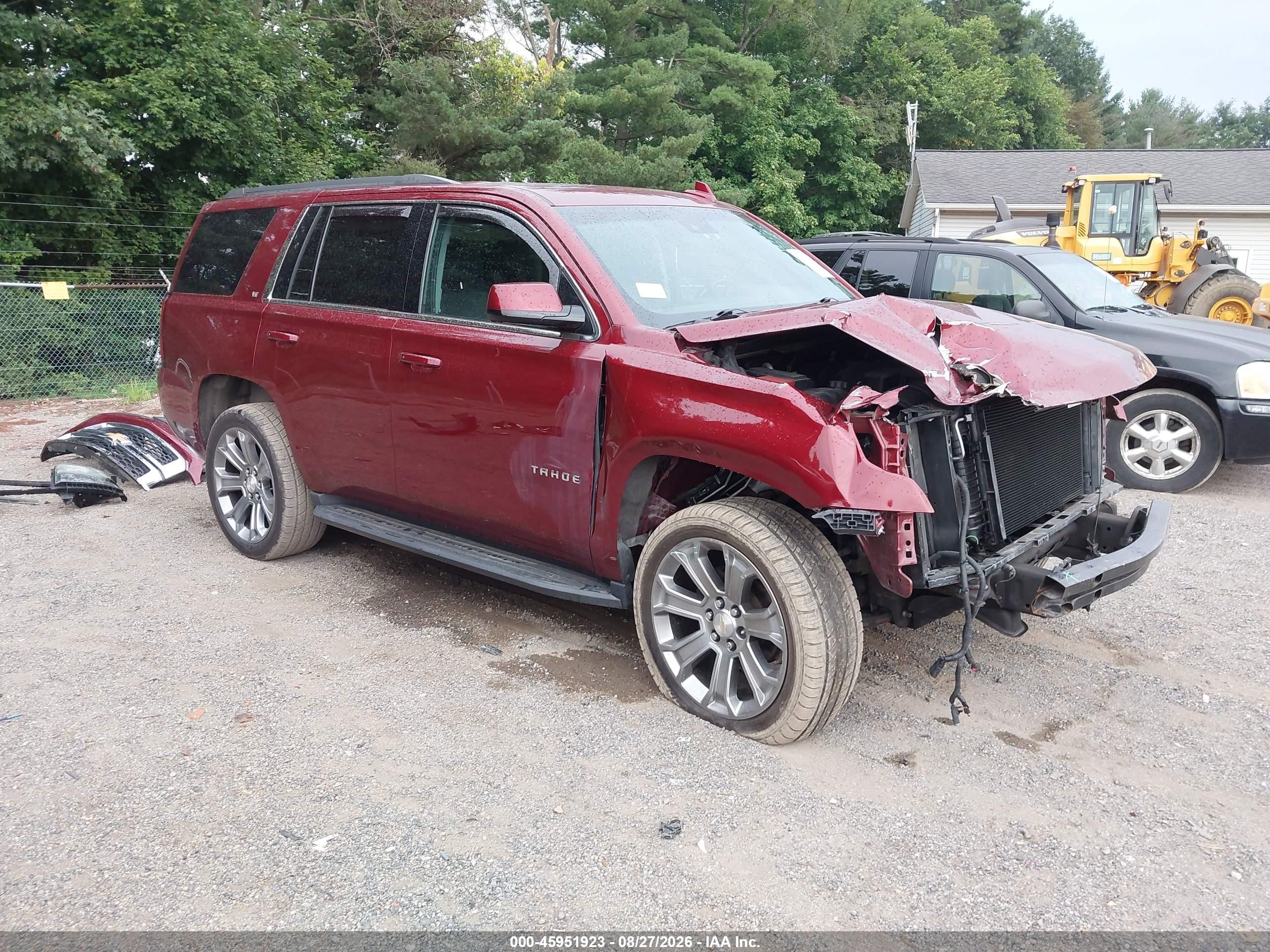 2020 Chevrolet Tahoe VIN 1GNSKBKC6LR124612 — IAAI salvage auction photo