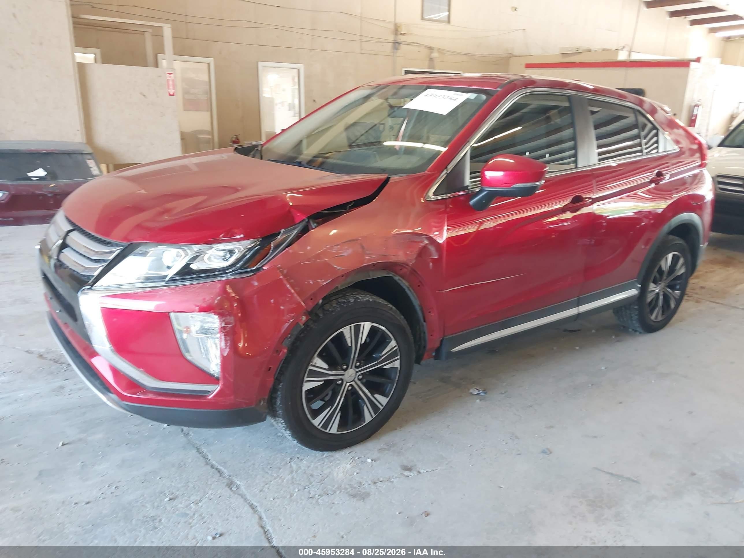 2018 Mitsubishi Eclipse VIN JA4AT5AA8JZ042438 IAAI salvage auction — Unknown, Salvage (Tennessee), sold $4,200 on 2026-09-25 (photo 2)