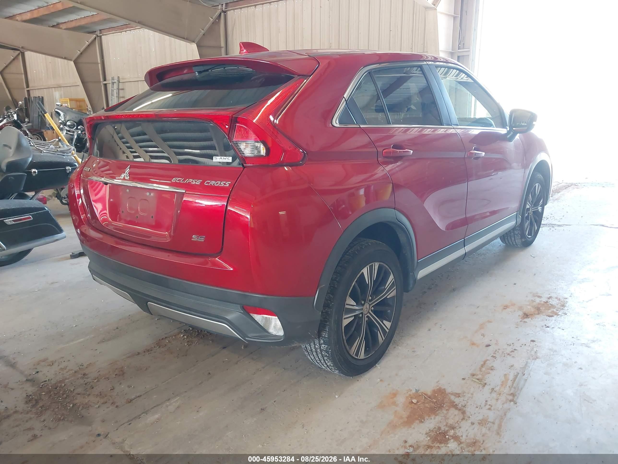 2018 Mitsubishi Eclipse VIN JA4AT5AA8JZ042438 IAAI salvage auction — Unknown, Salvage (Tennessee), sold $4,200 on 2026-09-25 (photo 4)