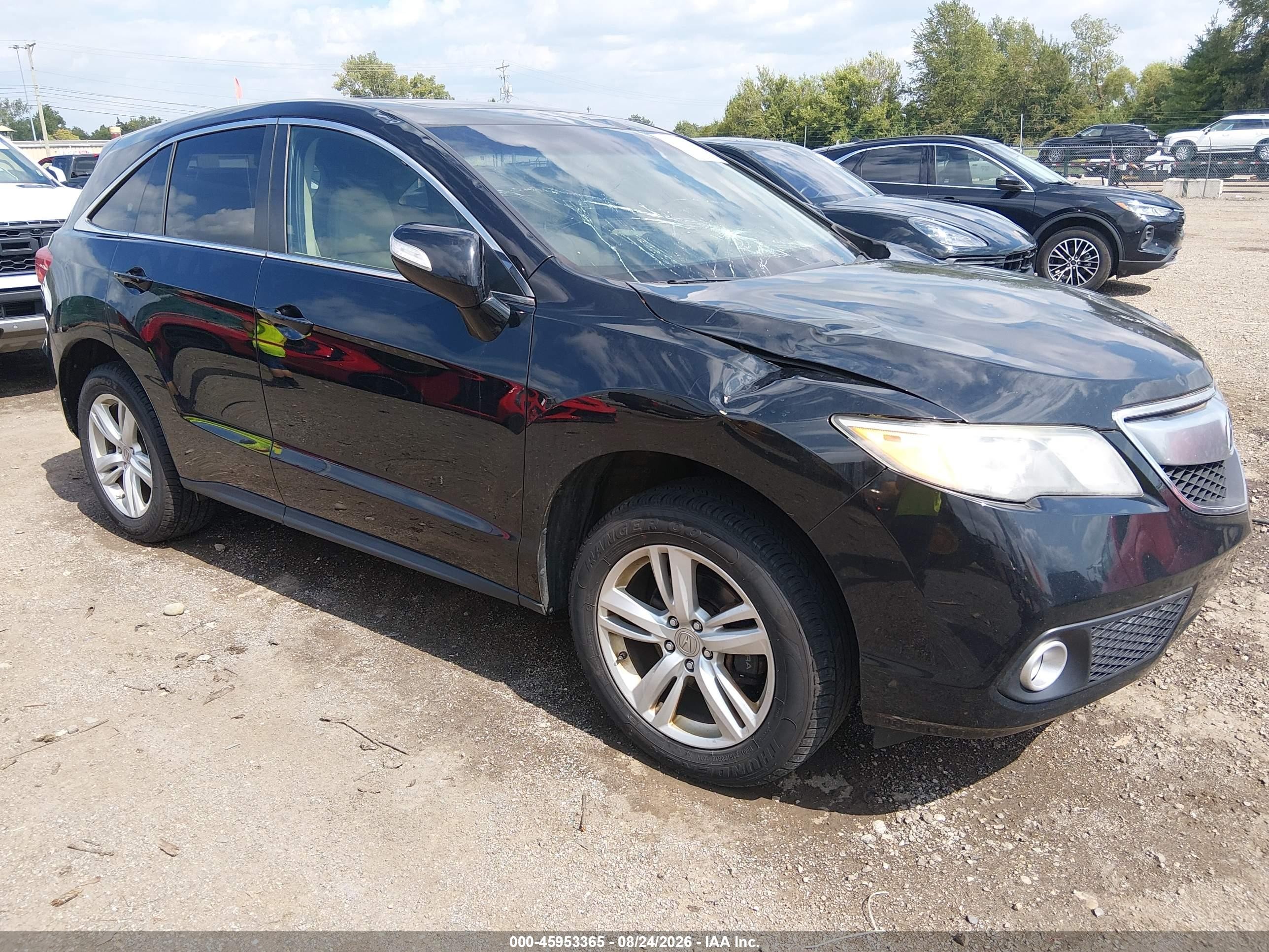 2015 Acura RDX VIN 5J8TB4H5XFL014530 IAAI salvage auction — Front End, Salvage (Ohio), sold $2,400 on 2026-09-12 (photo 1)