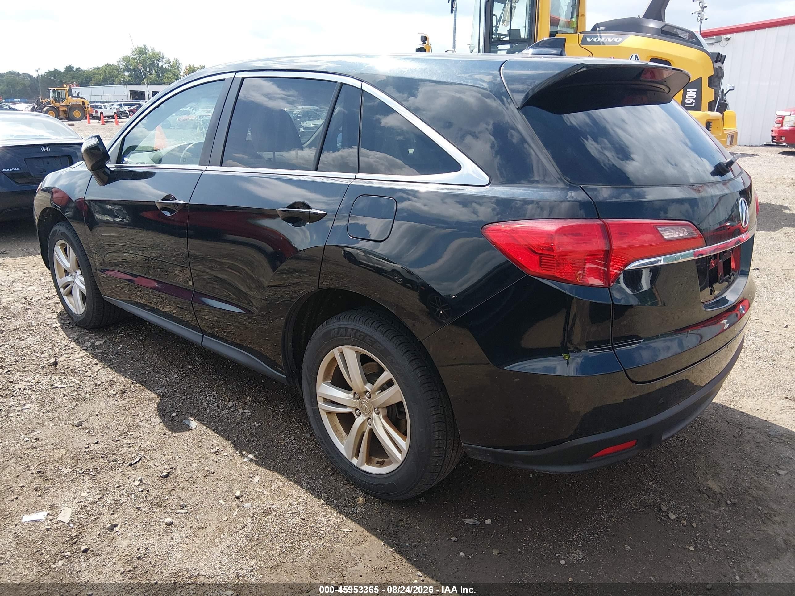 2015 Acura RDX VIN 5J8TB4H5XFL014530 IAAI salvage auction — Front End, Salvage (Ohio), sold $2,400 on 2026-09-12 (photo 3)