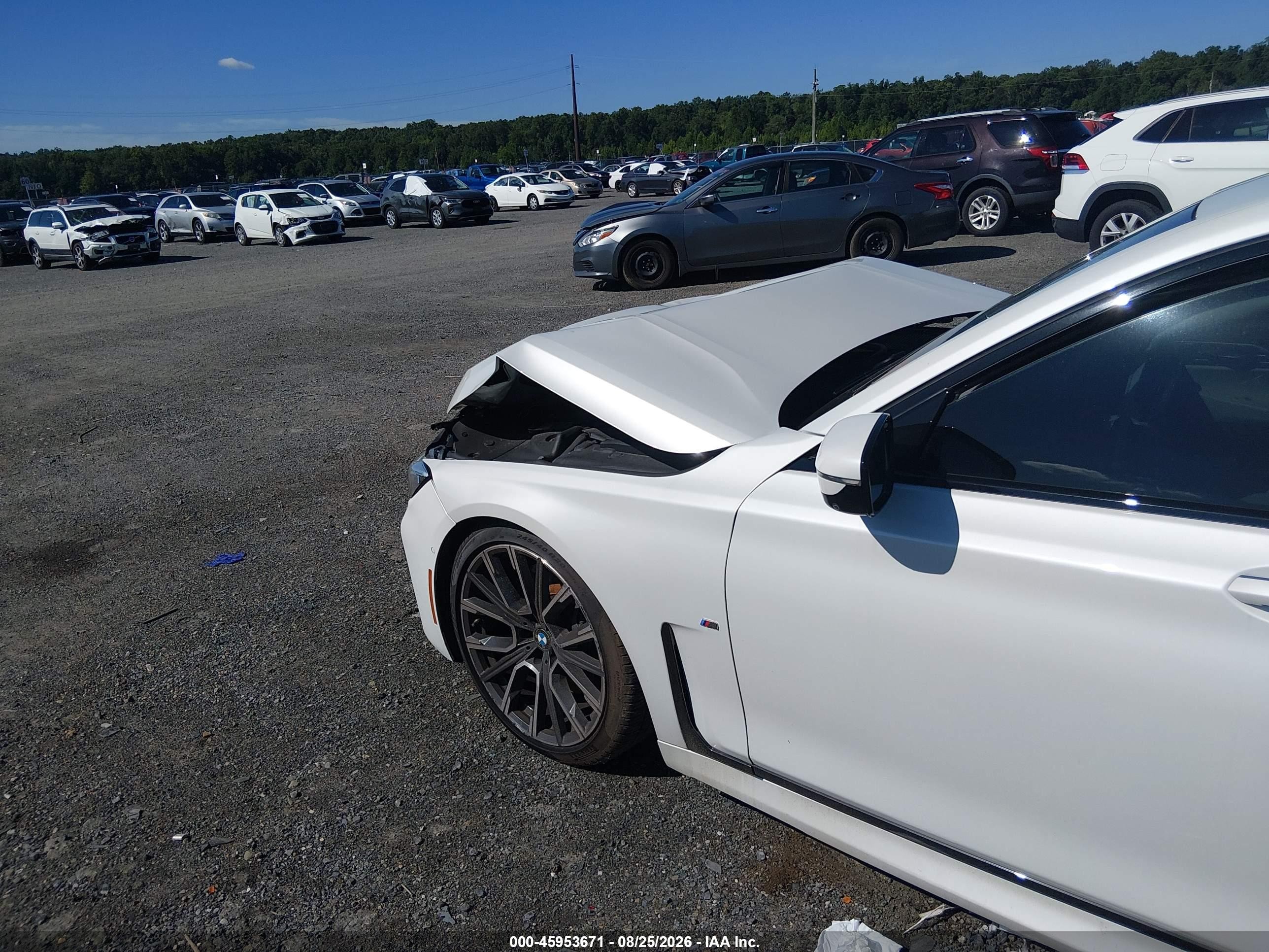 2020 BMW 7er VIN WBA7U2C01LGM27657 IAAI salvage auction — Front End, Salvage (Delaware), sold $7,500 on 2026-10-05 (photo 6)