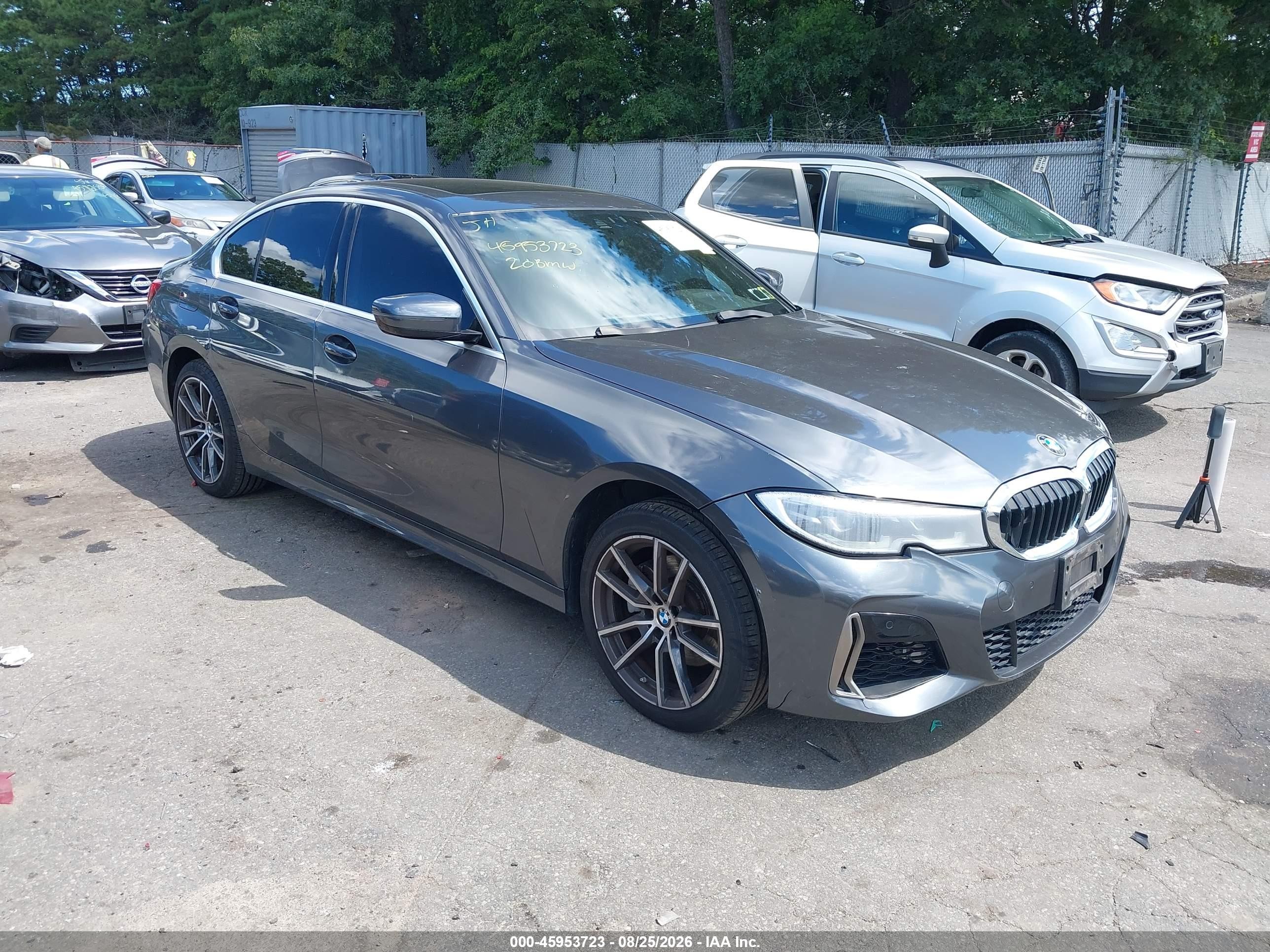 2020 BMW 3 Series VIN 3MW5R7J07L8B19836 — IAAI salvage auction photo