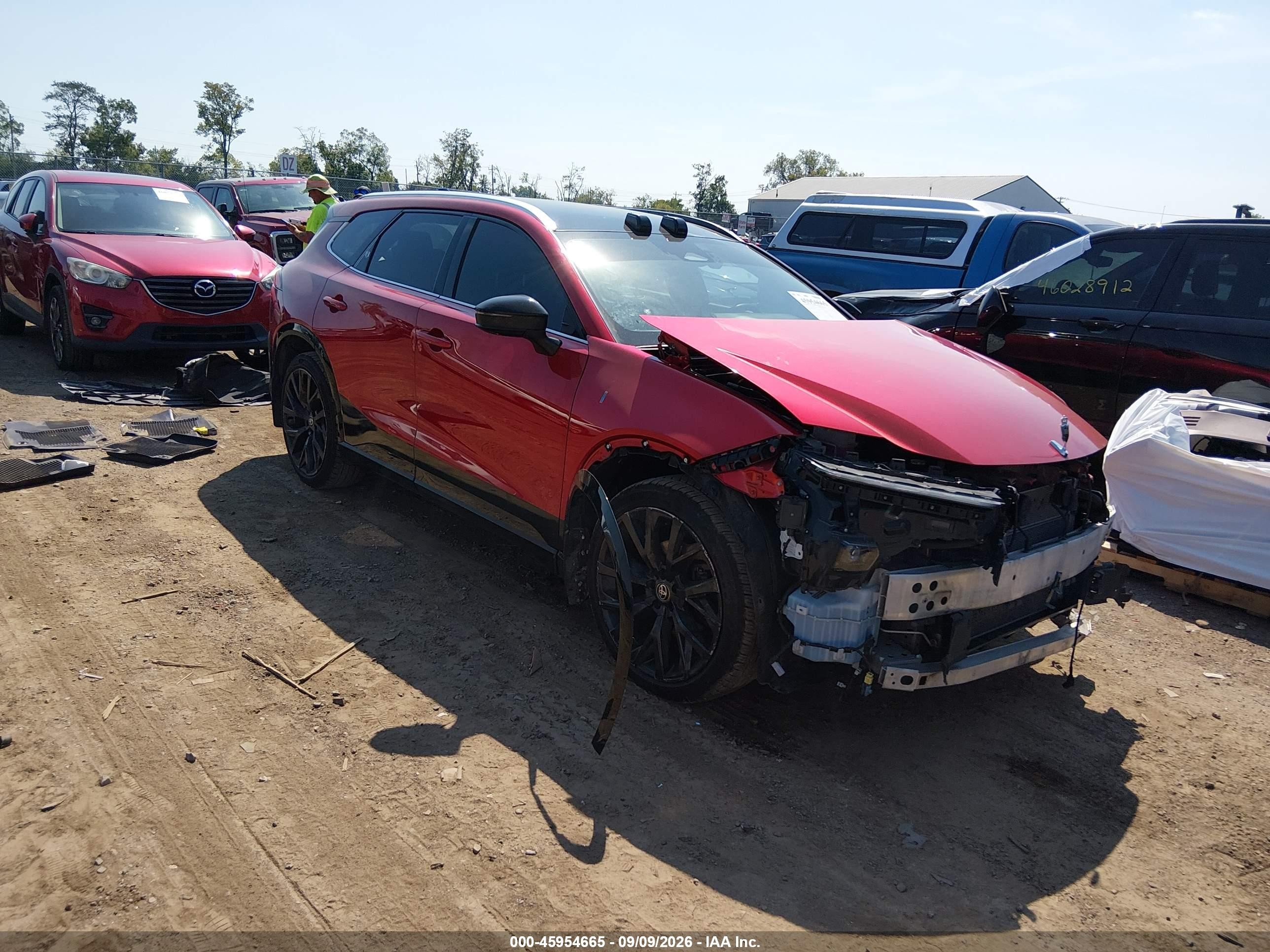 2025 Toyota Crown VIN JTDACAAJ3S3003050 — IAAI salvage auction photo