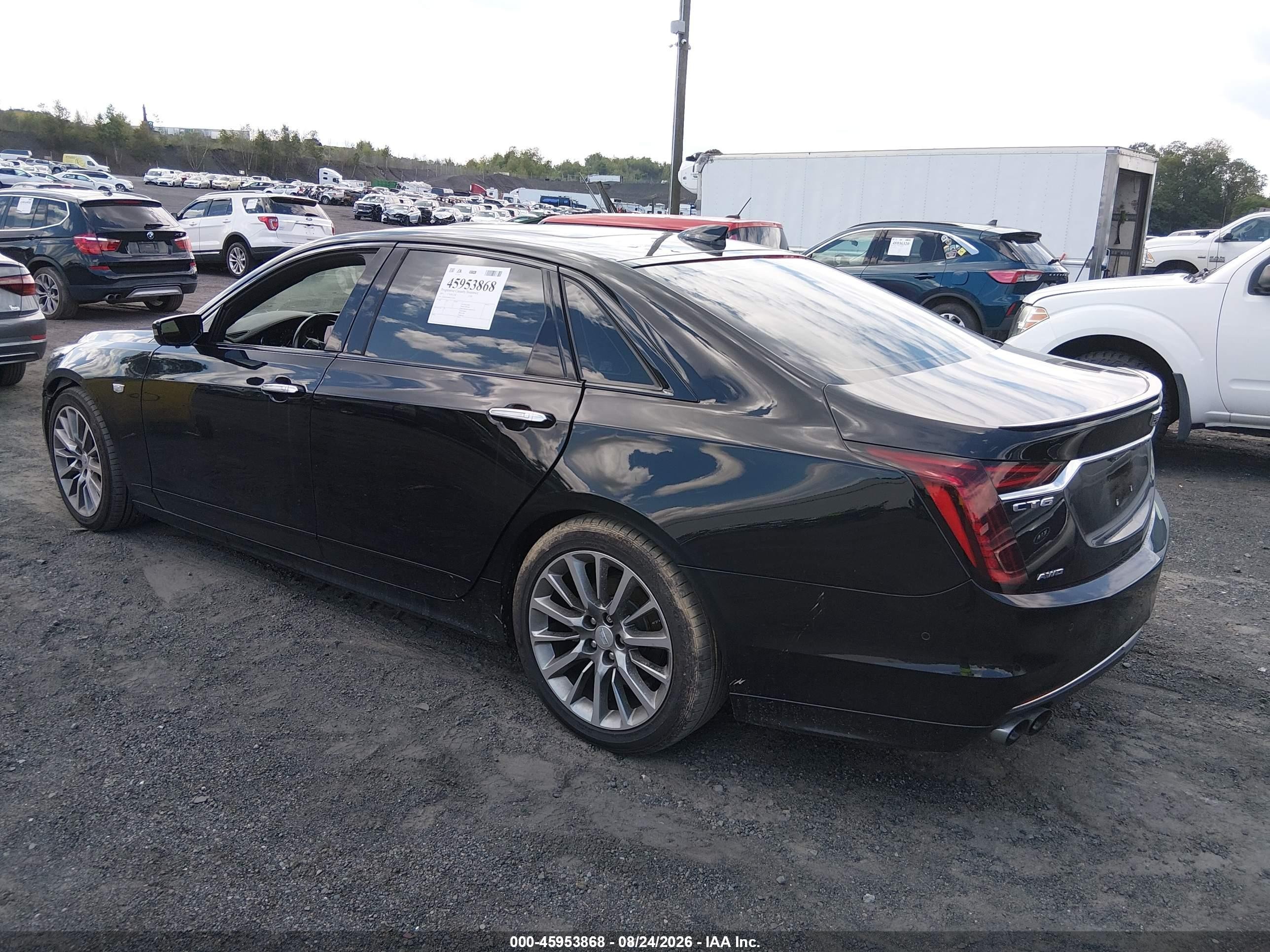 2019 Cadillac Ct6 VIN 1G6KN5R60KU122161 IAAI salvage auction — Front End, Salvage (Pennsylvania), sold $8,000 on 2026-10-06 (photo 3)
