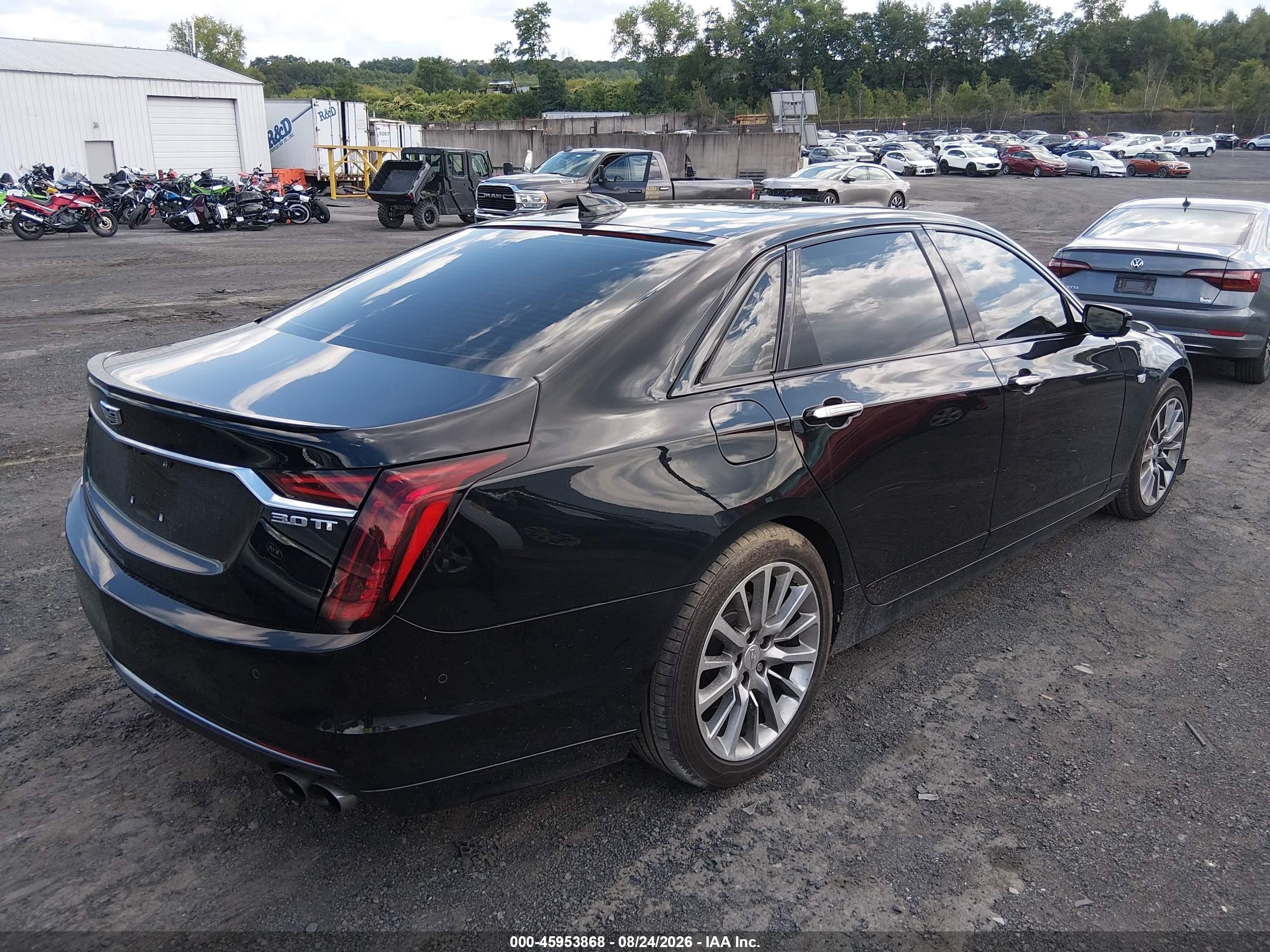 2019 Cadillac Ct6 VIN 1G6KN5R60KU122161 IAAI salvage auction — Front End, Salvage (Pennsylvania), sold $8,000 on 2026-10-06 (photo 4)
