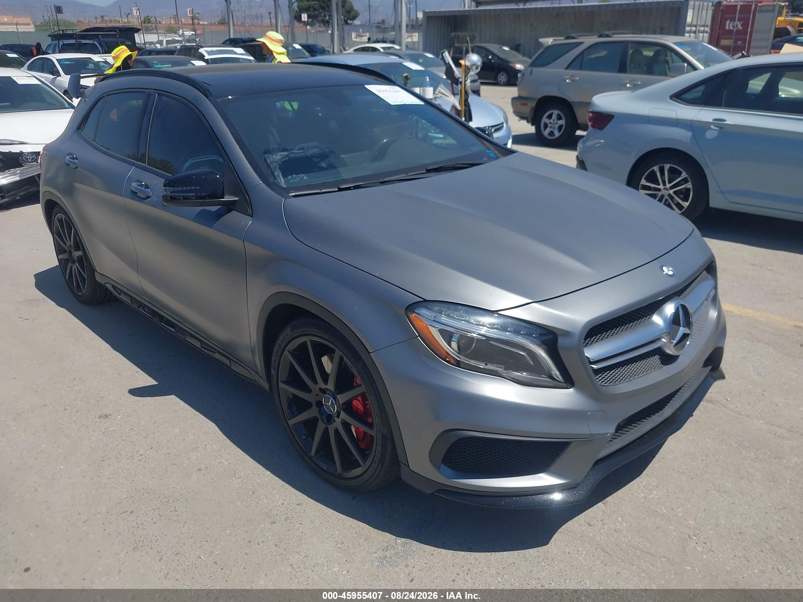 2015 Mercedes-Benz GLA-Class VIN WDDTG5CB8FJ136694 — IAAI salvage auction photo