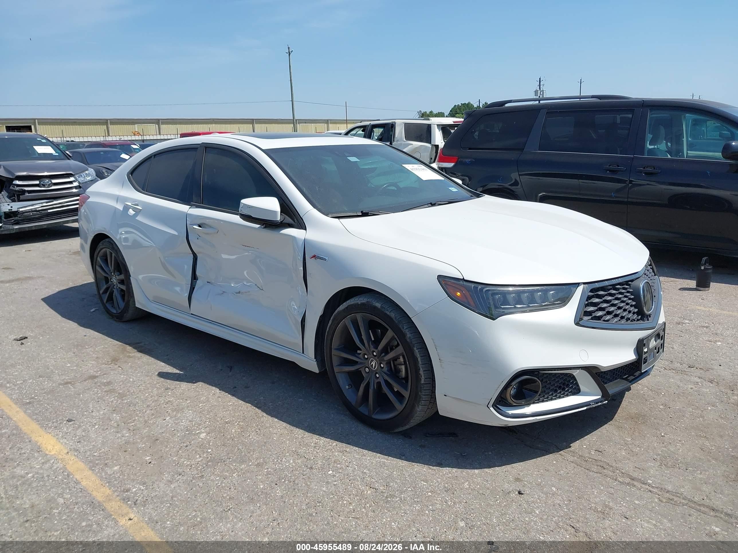 2019 Acura TLX VIN 19UUB3F67KA002173 — IAAI salvage auction photo