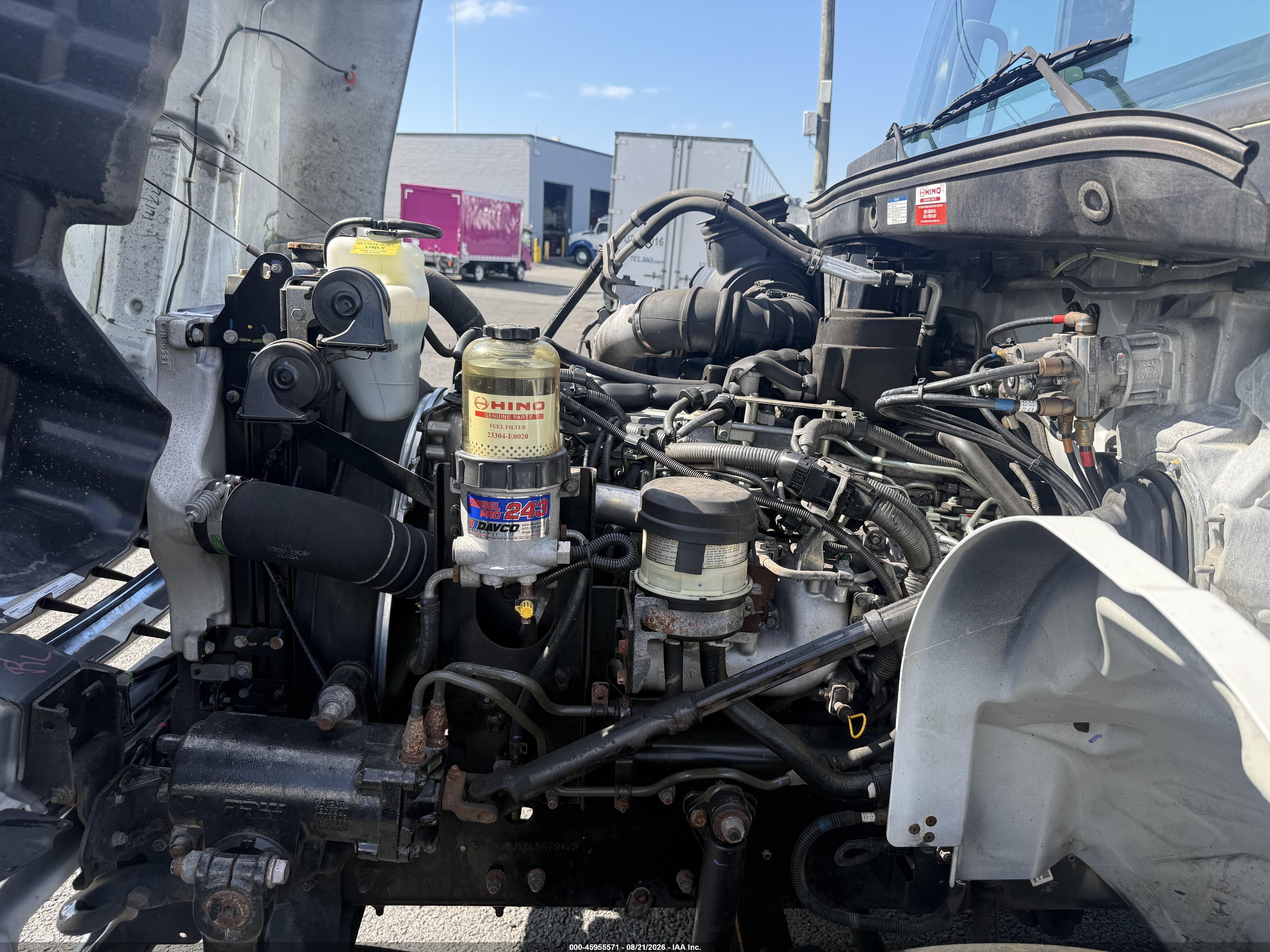2020 Hino 268 VIN 5PVNJ8JV6L5S79425 IAAI salvage auction — Normal Wear, Clear (New York), sold $49,000 on 2026-09-18 (photo 9)