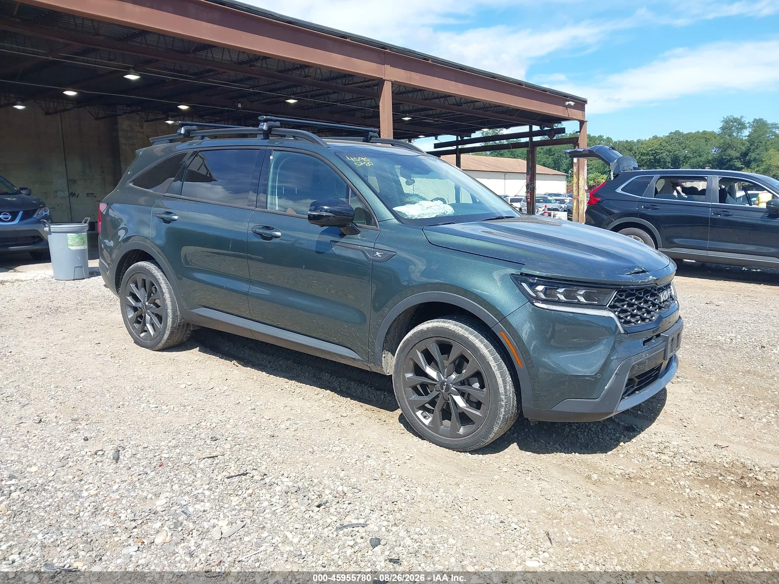 2022 Kia Sorento VIN 5XYRKDLF0NG150393 — IAAI salvage auction photo
