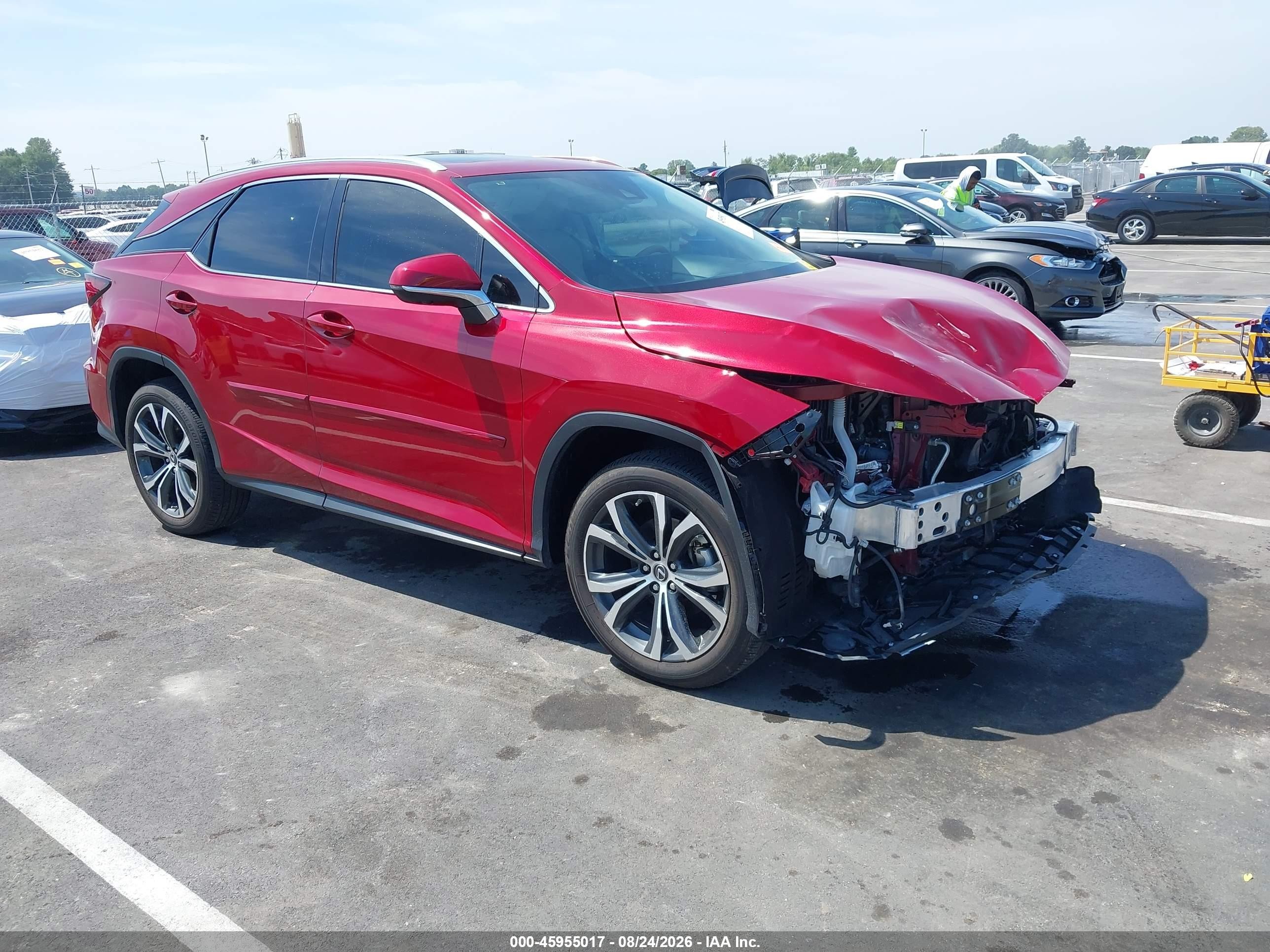2022 Lexus RX 350 VIN 2T2HZMDA5NC314271 — IAAI salvage auction photo